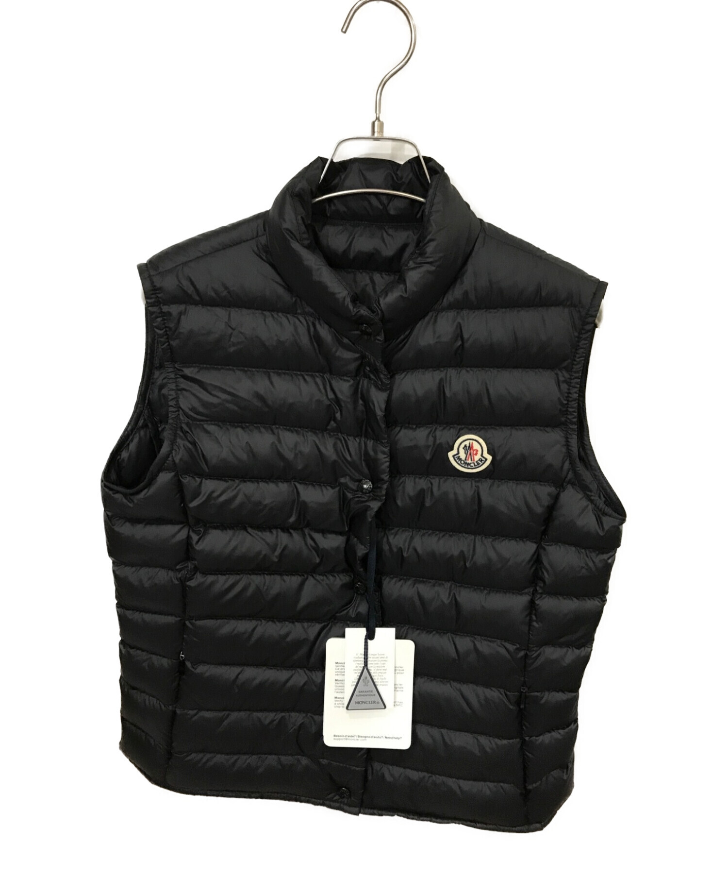 中古・古着通販】MONCLER (モンクレール) Liane down vest ブラック