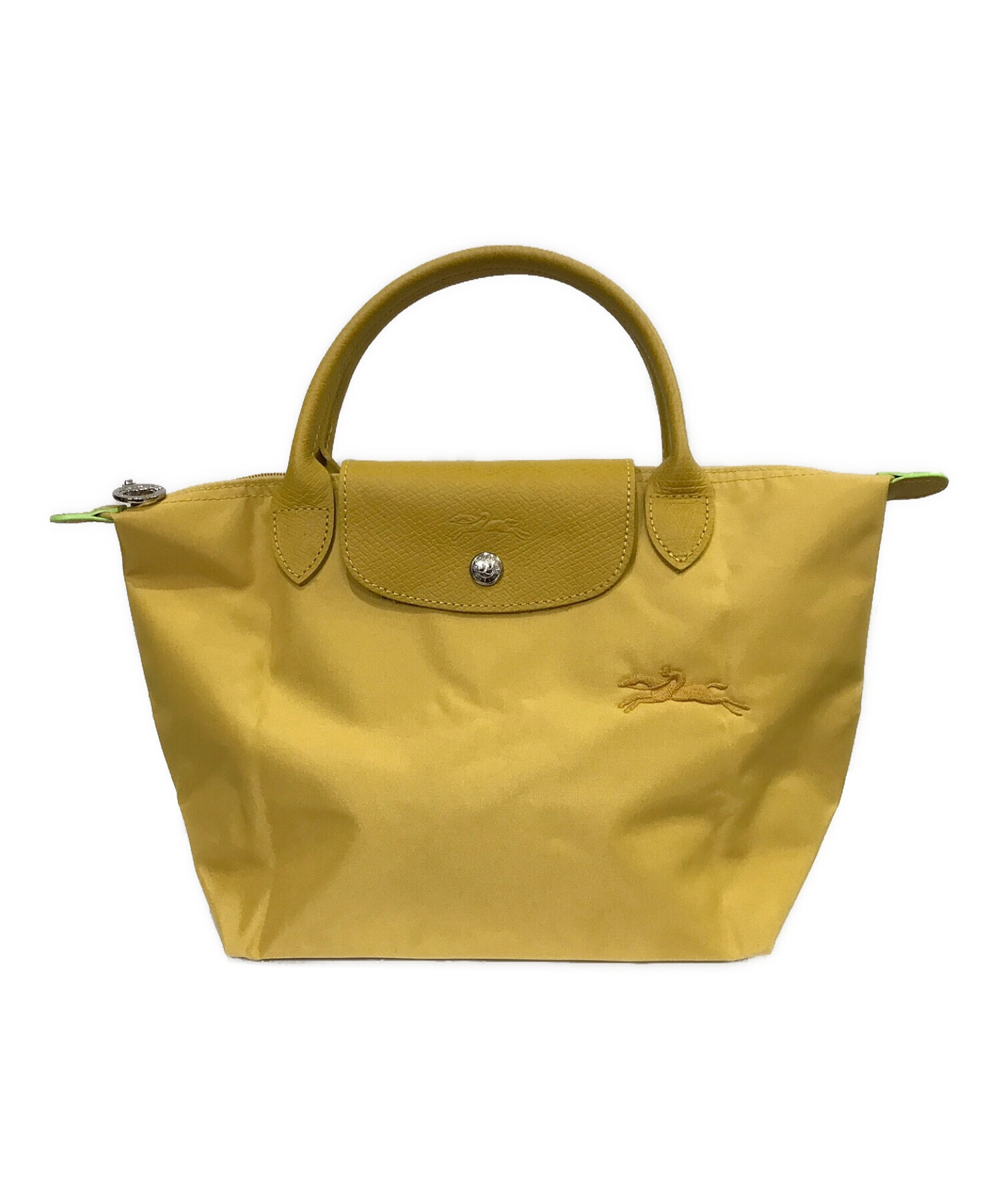 中古・古着通販】LONGCHAMP (ロンシャン) バッグ イエロー 未使用品