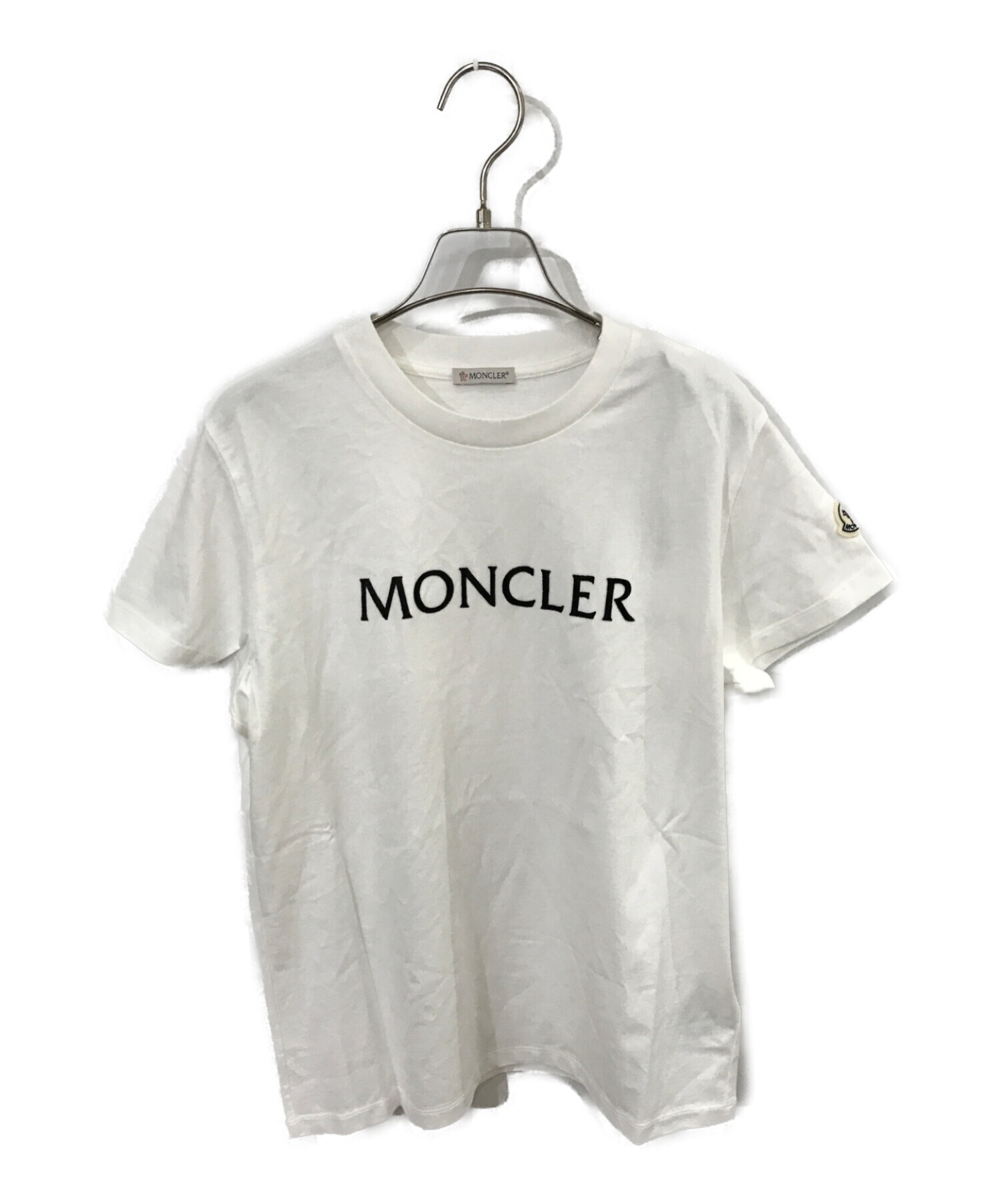 新品未使用品ですモンクレール Tシャツ 新品未使用 ホワイト M