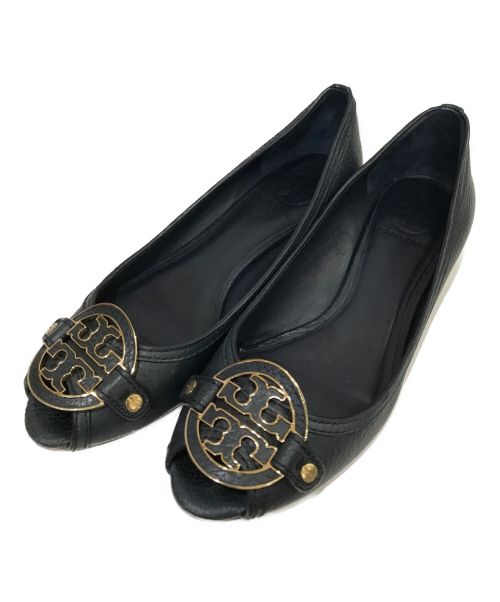 TORY BURCH トリーバーチ サンダル 7 1/2(24.5cm位) 黒 - サンダル