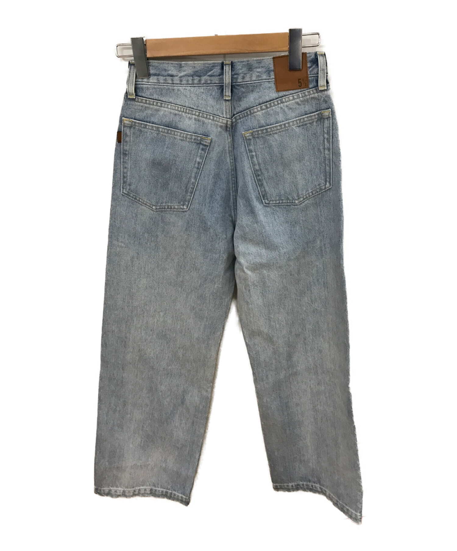 Spick and Span (スピックアンドスパン) 23SS 5 1/2 LOOSE-LINE DENIM インディゴ サイズ:26