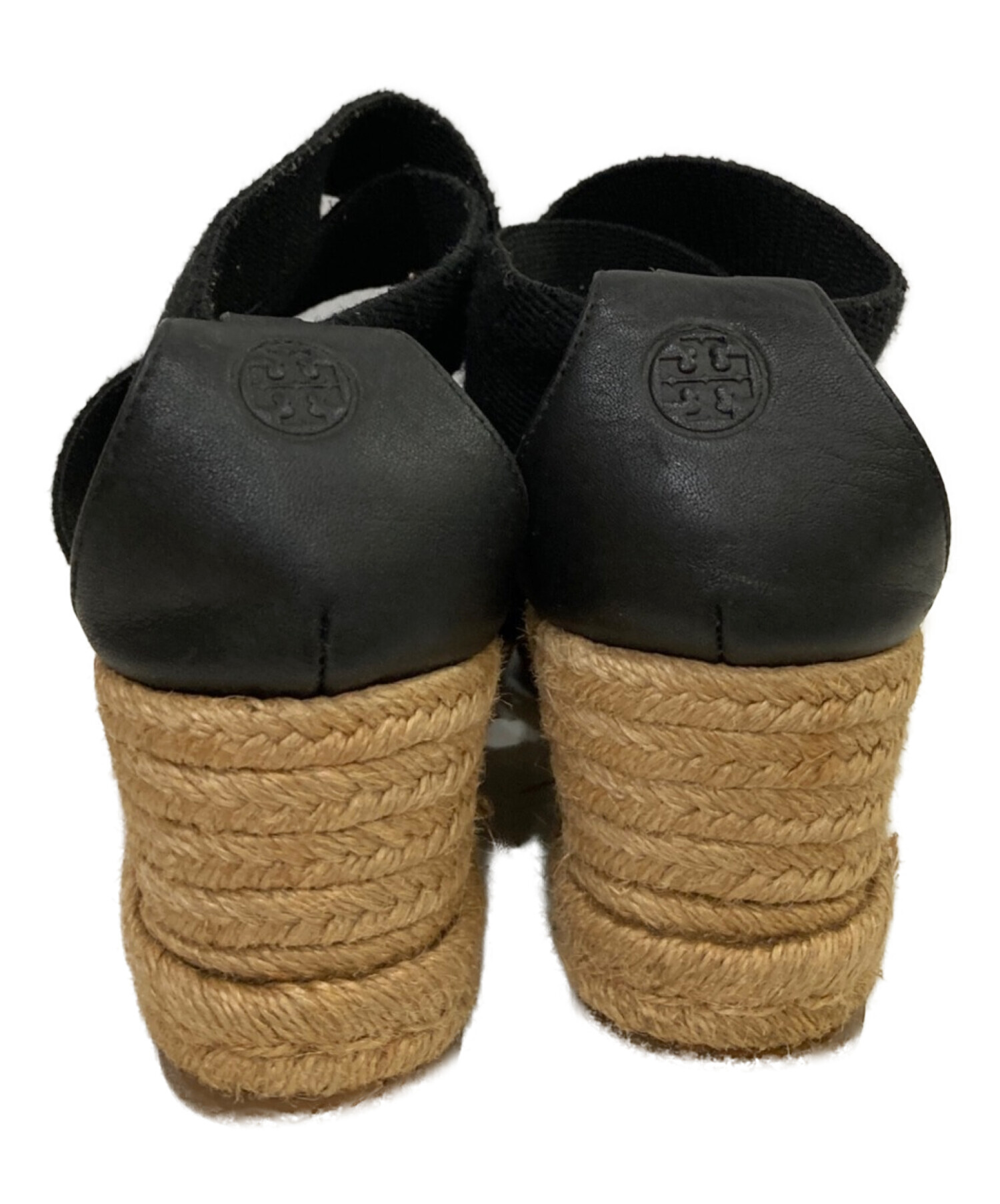 中古・古着通販】TORY BURCH (トリーバーチ) サンダル ブラック サイズ