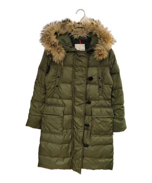 中古・古着通販】MONCLER (モンクレール) ダウンコート カーキ