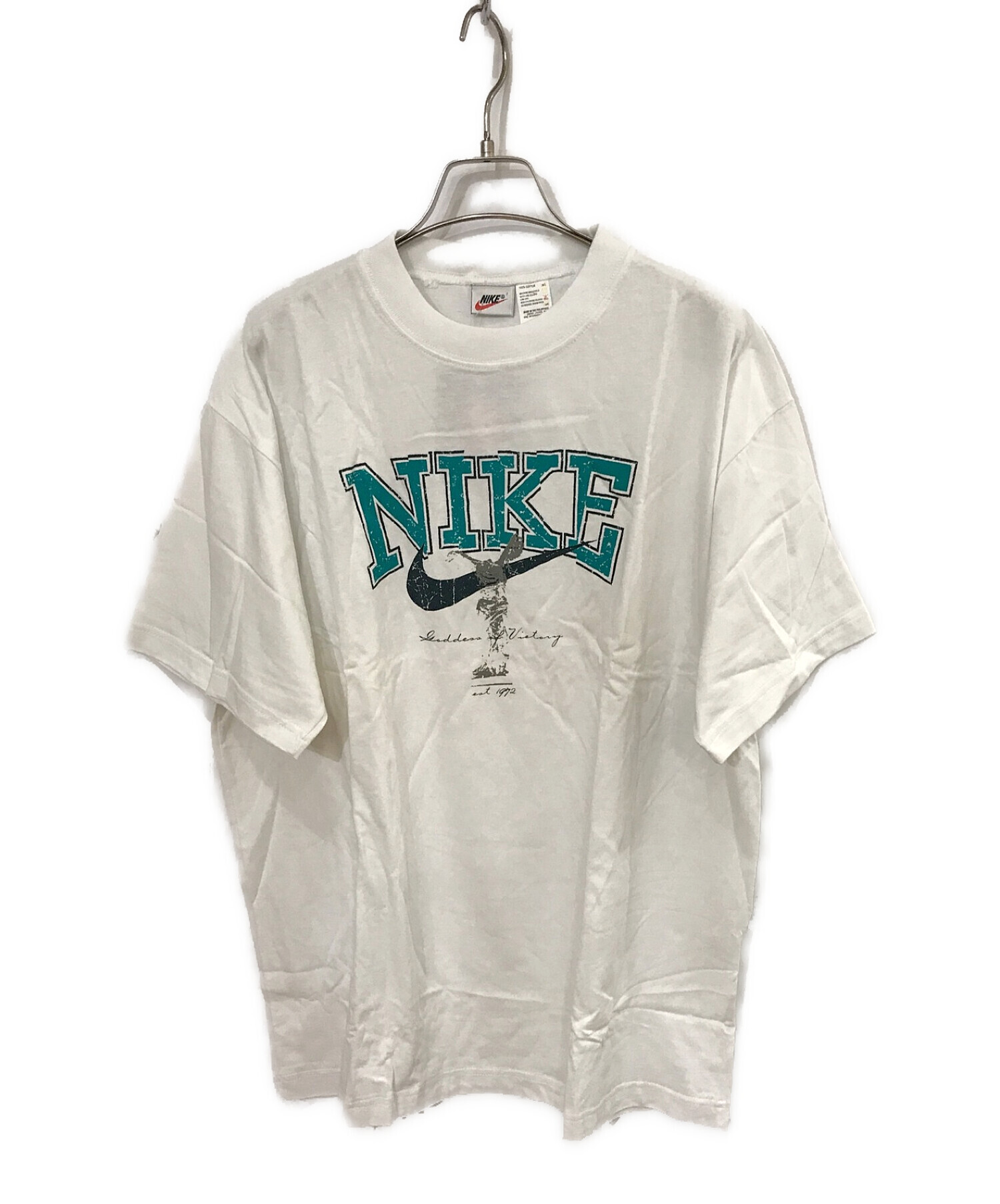 中古・古着通販】NIKE (ナイキ) プリントTシャツ ホワイト サイズ:L