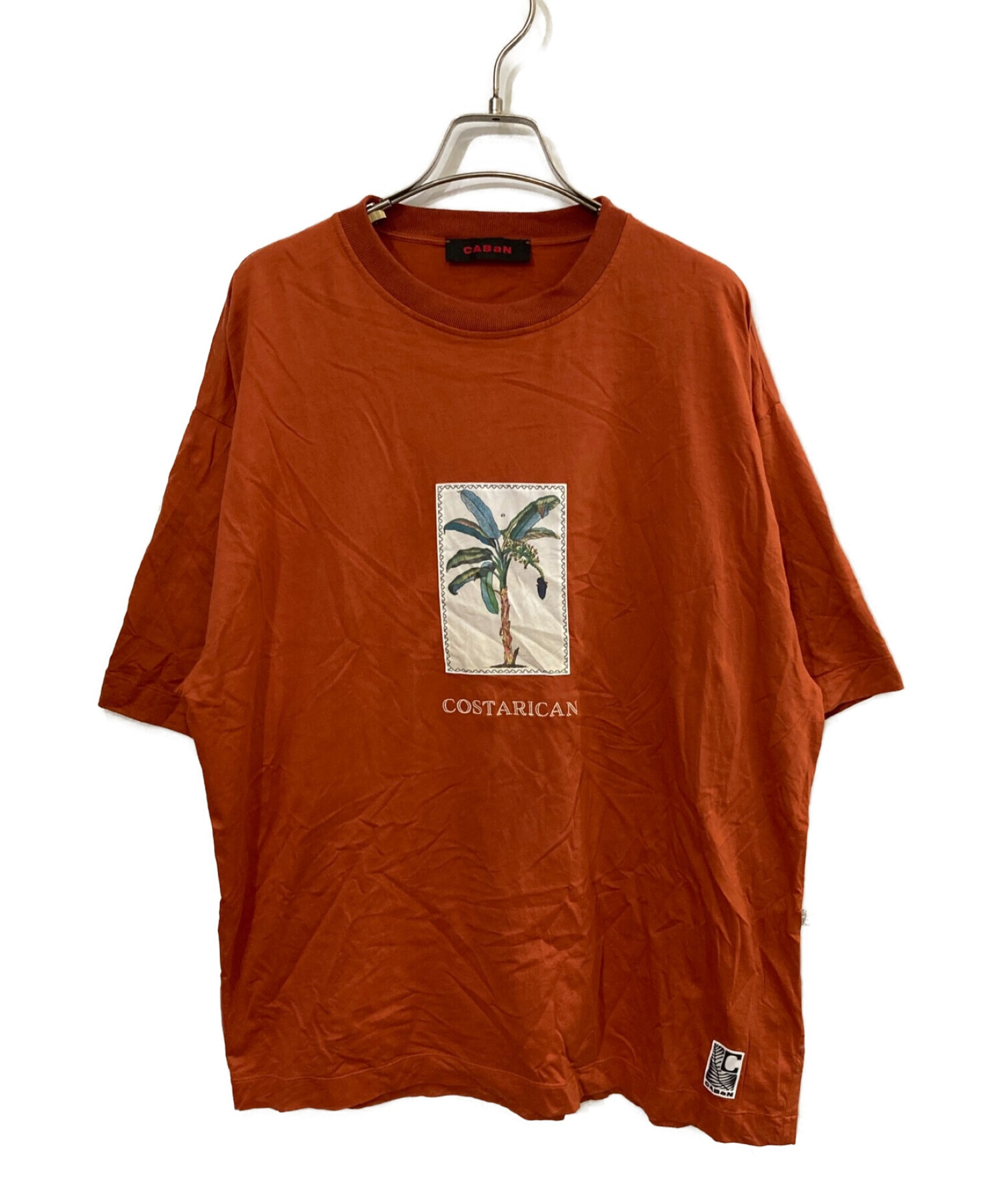 CABAN (キャバン) Costarica T-shirt オレンジ サイズ:M