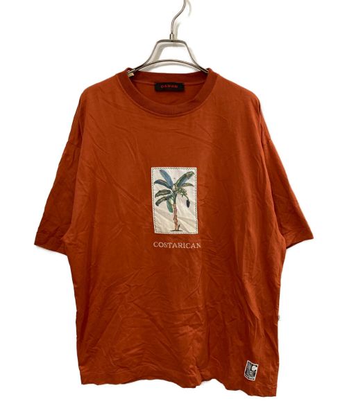 【中古・古着通販】CABAN (キャバン) Costarica T-shirt オレンジ