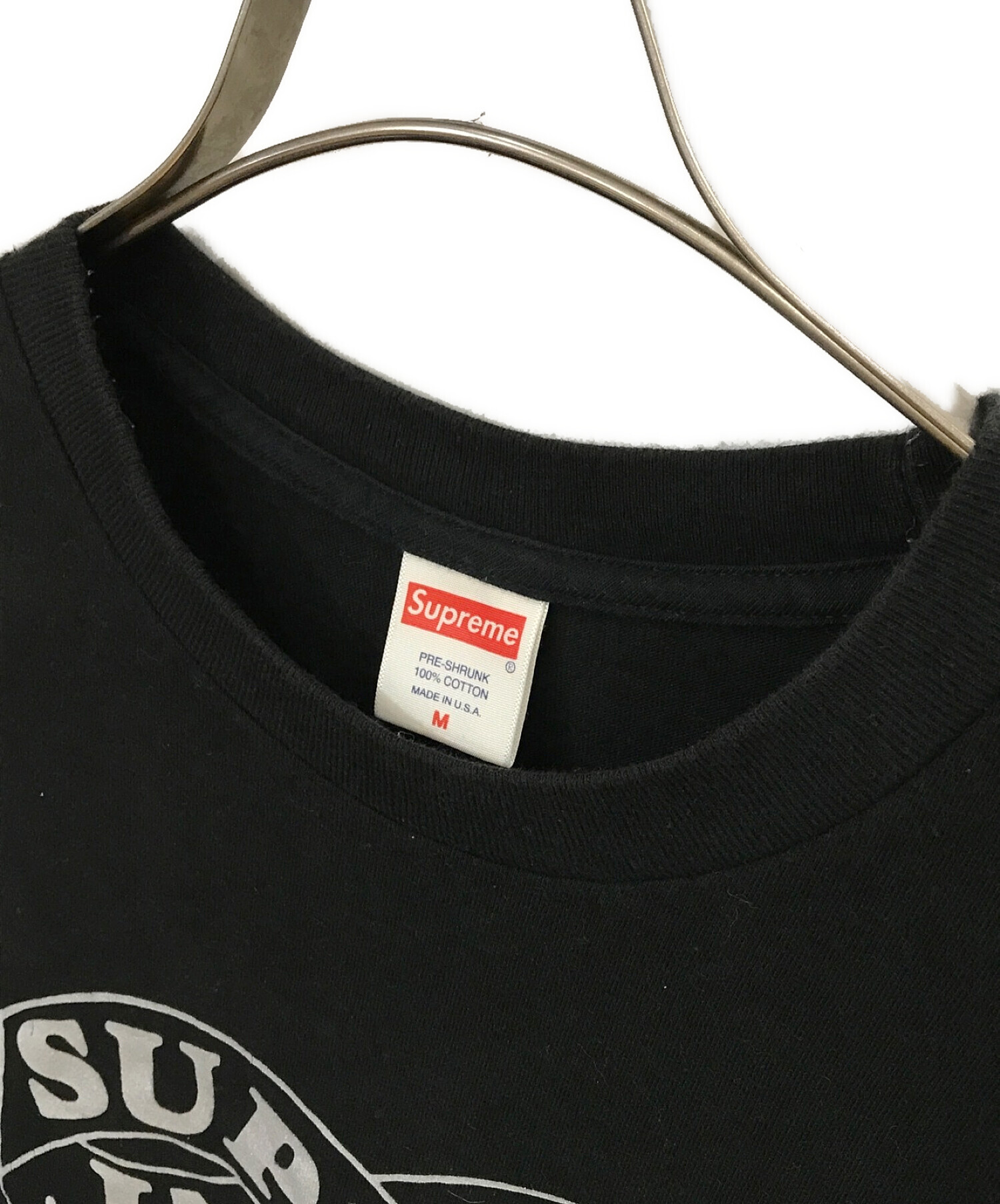 中古・古着通販】Supreme (シュプリーム) プリントTシャツ ブラック