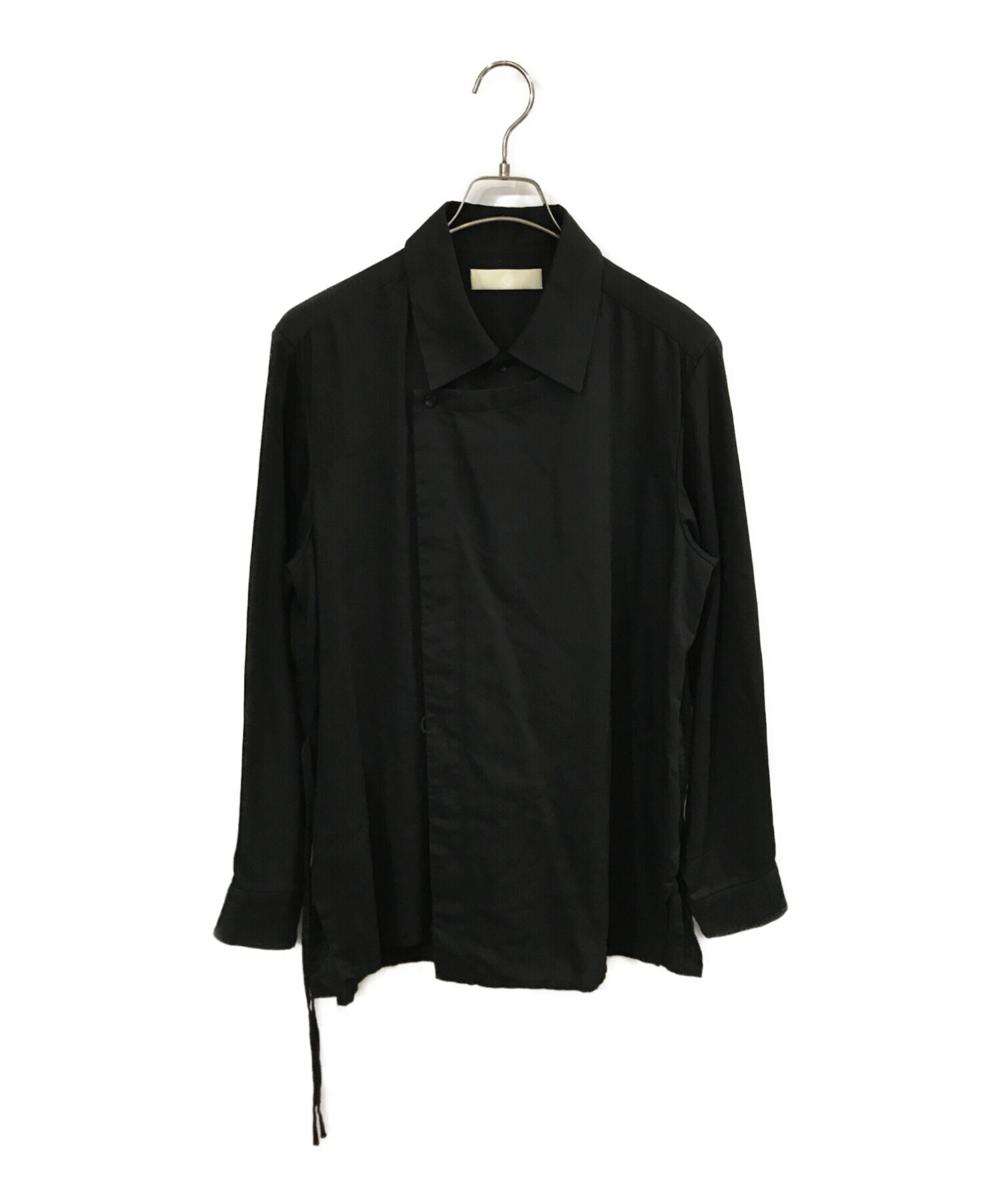 ETHOSENS (エトセンス) VENETIAN LAYERS SHIRT ブラック サイズ:記載なし