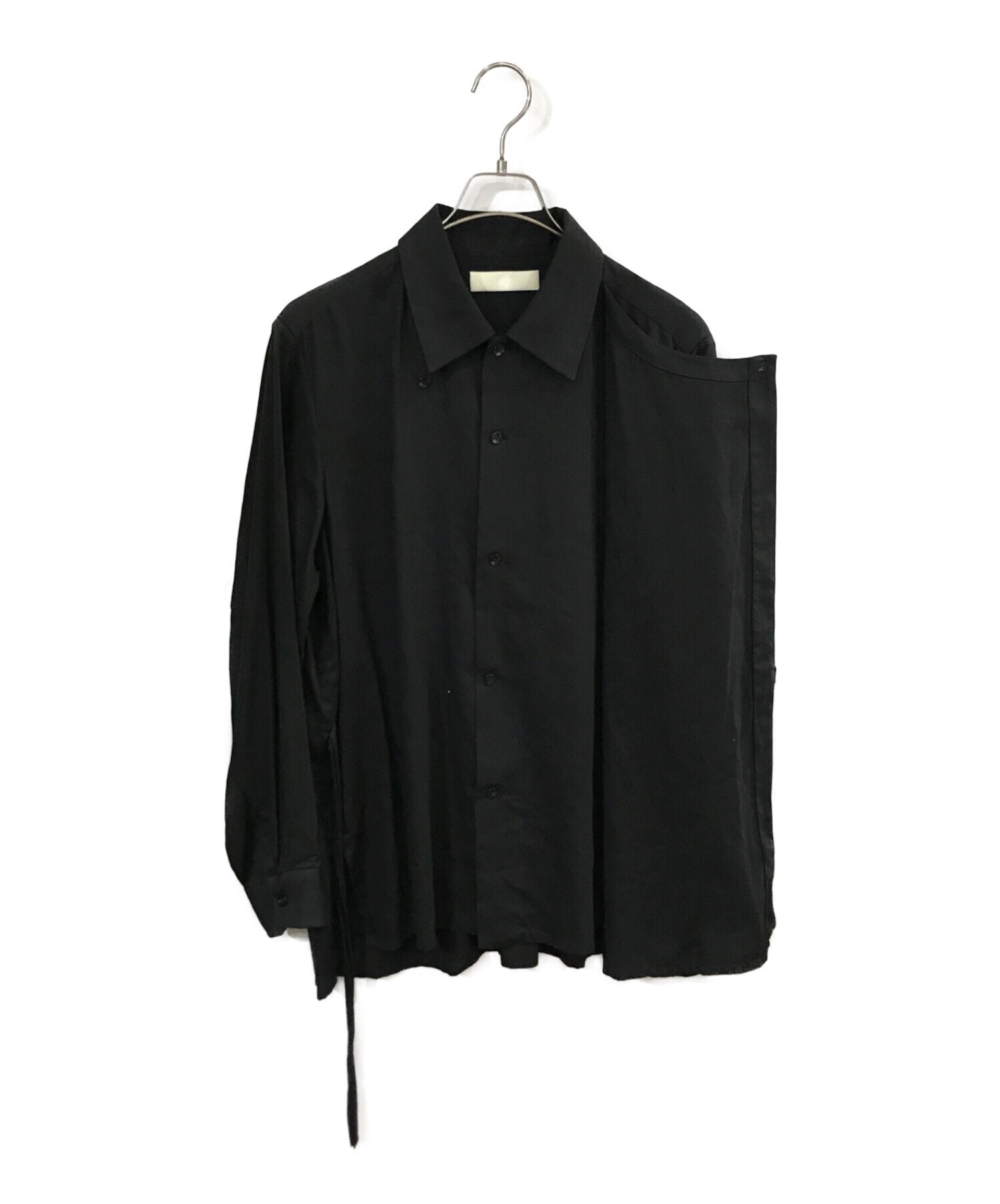 ETHOSENS (エトセンス) VENETIAN LAYERS SHIRT ブラック サイズ:記載なし