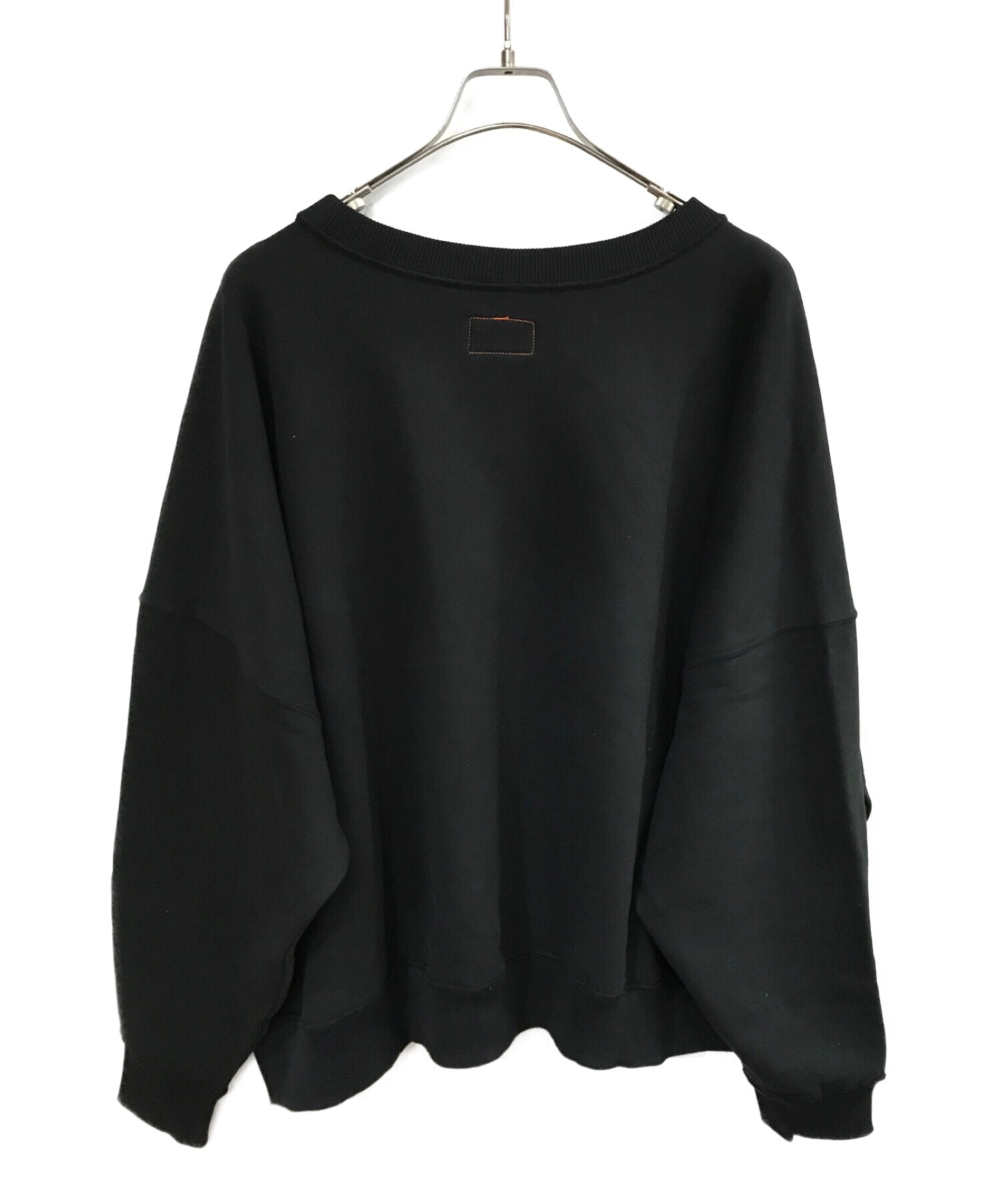 Calvin Klein (カルバンクライン) クルーネックスウェット ブラック サイズ:L