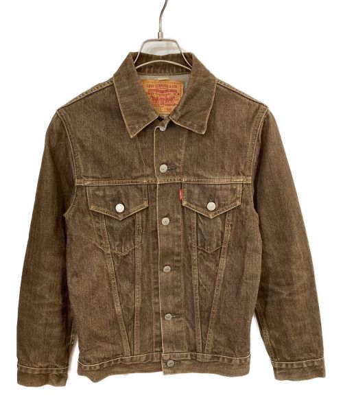 【中古・古着通販】LEVI'S (リーバイス) デニムジャケット ブラウン