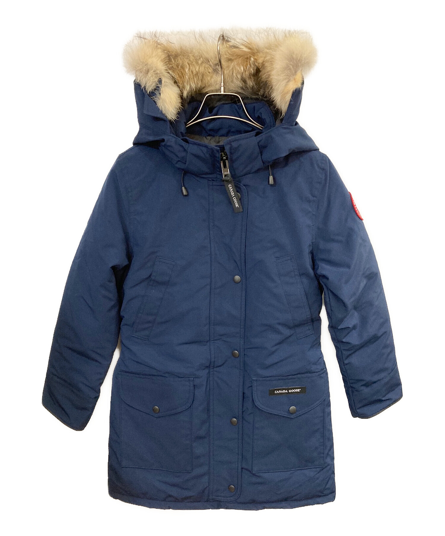 中古・古着通販】CANADA GOOSE (カナダグース) ダウンコート ネイビー