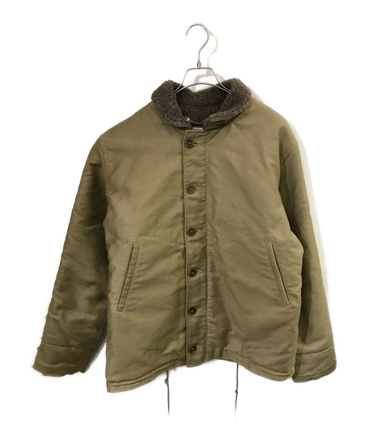 NAVY DEPARTMENT (ネイビーデパートメント) WAREHOUSE (ウエアハウス) NAF1168 N-1 WINTER JACKET  ブラウン サイズ:42