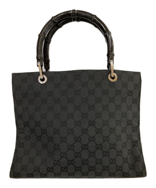 【中古・古着通販】GUCCI (グッチ) トートバッグ ブラック