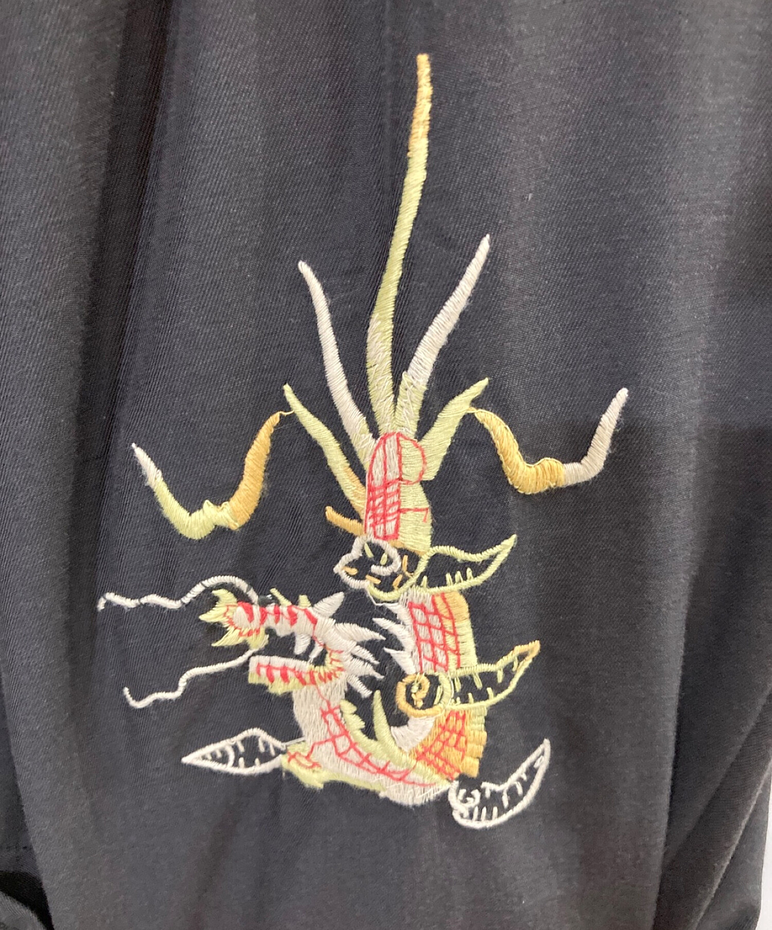 TAILOR 東洋 (テーラー東洋) 刺繍ベトジャン グレー サイズ:XL
