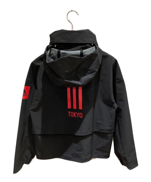 中古・古着通販】adidas (アディダス) MYSHELTER RAIN. RDY JACKET ブラック サイズ:XS｜ブランド・古着通販  トレファク公式【TREFAC FASHION】スマホサイト