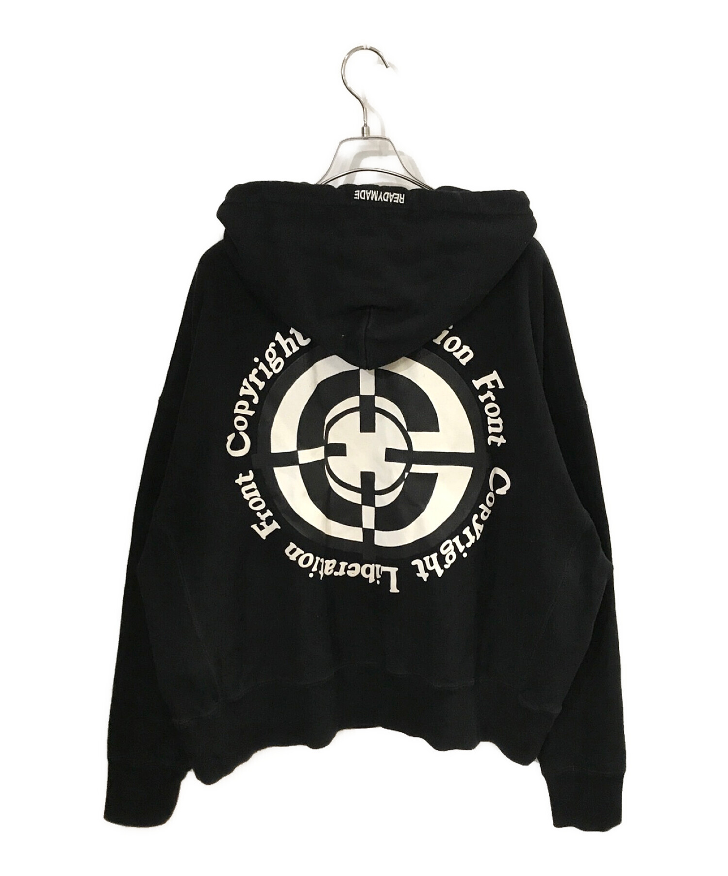 READYMADE (レディメイド) CLF TARGET HOODIE ブラック サイズ:XL