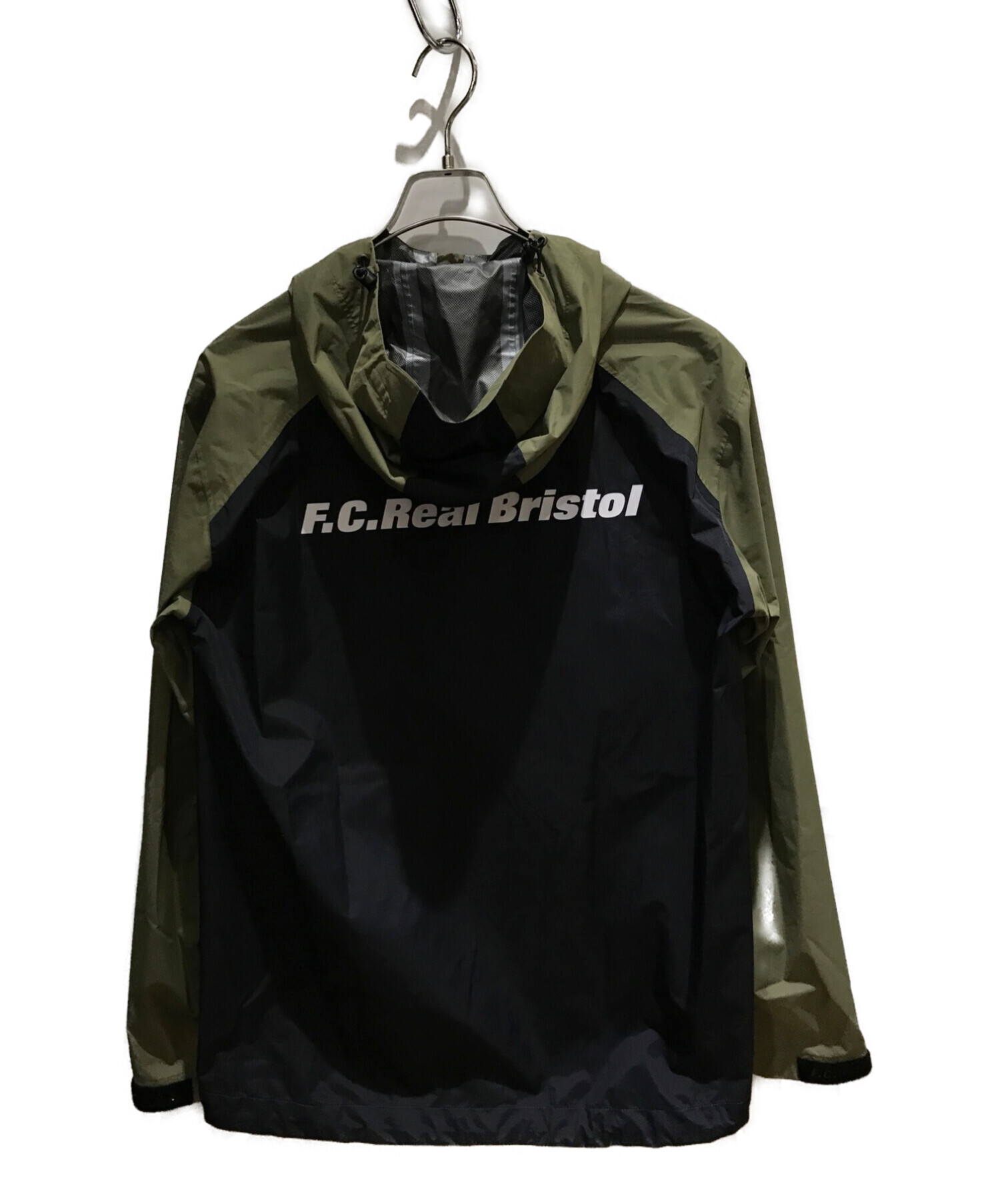 中古・古着通販】F.C.R.B. (エフシーアールビー) RAIN JACKET カーキ