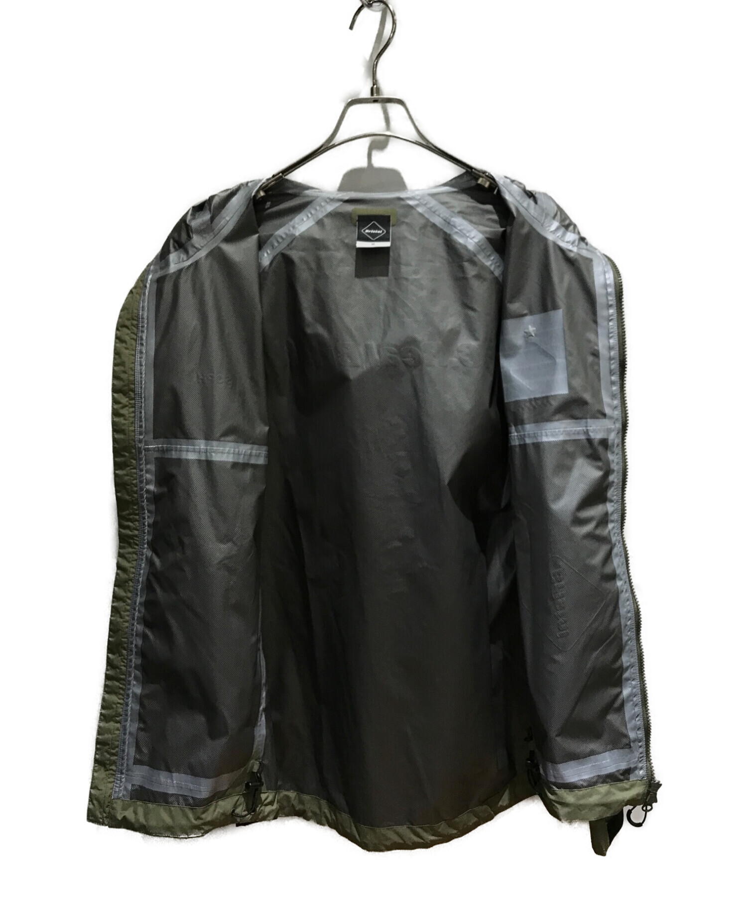 中古・古着通販】F.C.R.B. (エフシーアールビー) RAIN JACKET カーキ