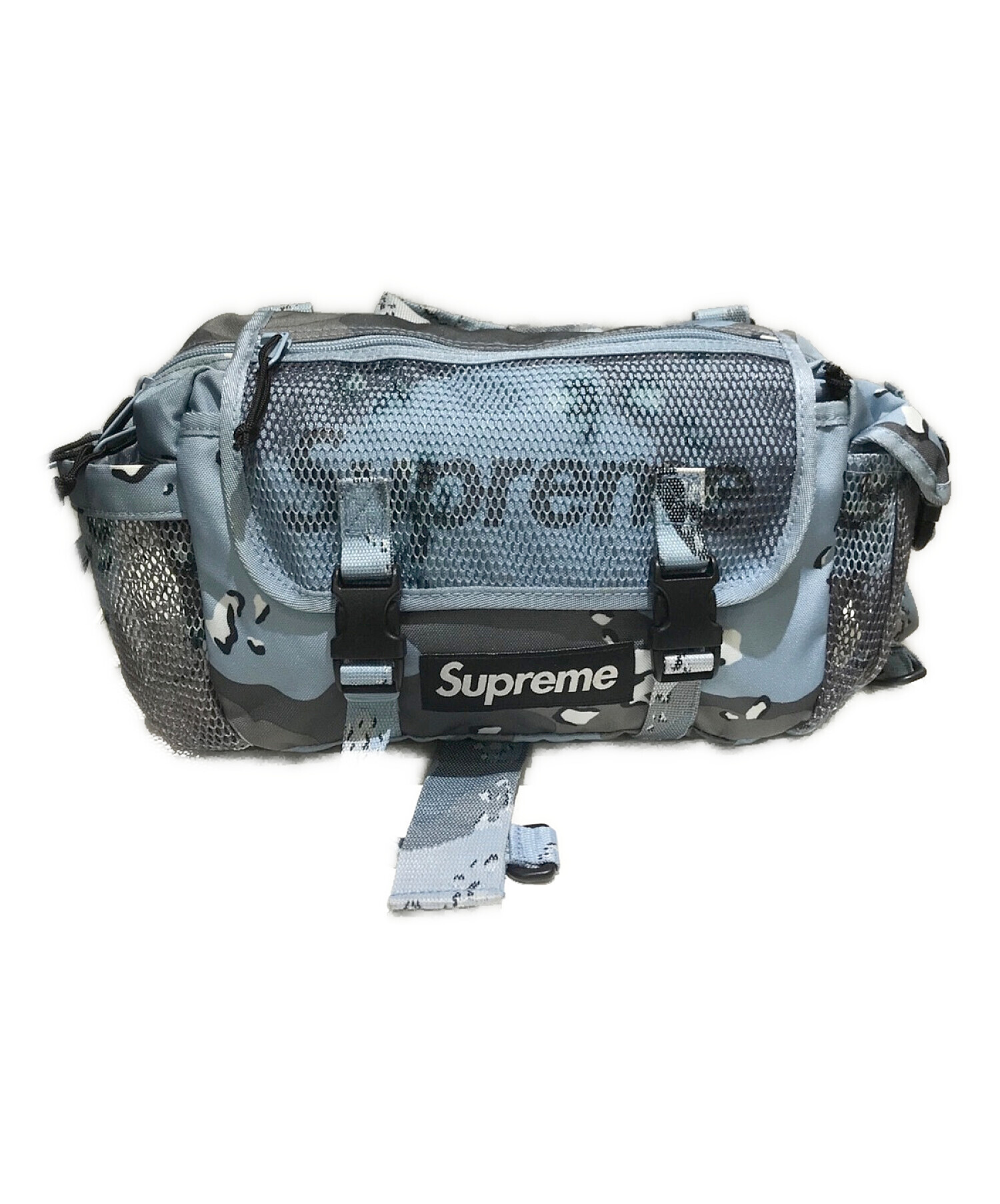 中古・古着通販】SUPREME (シュプリーム) Waist Bag ブルー｜ブランド