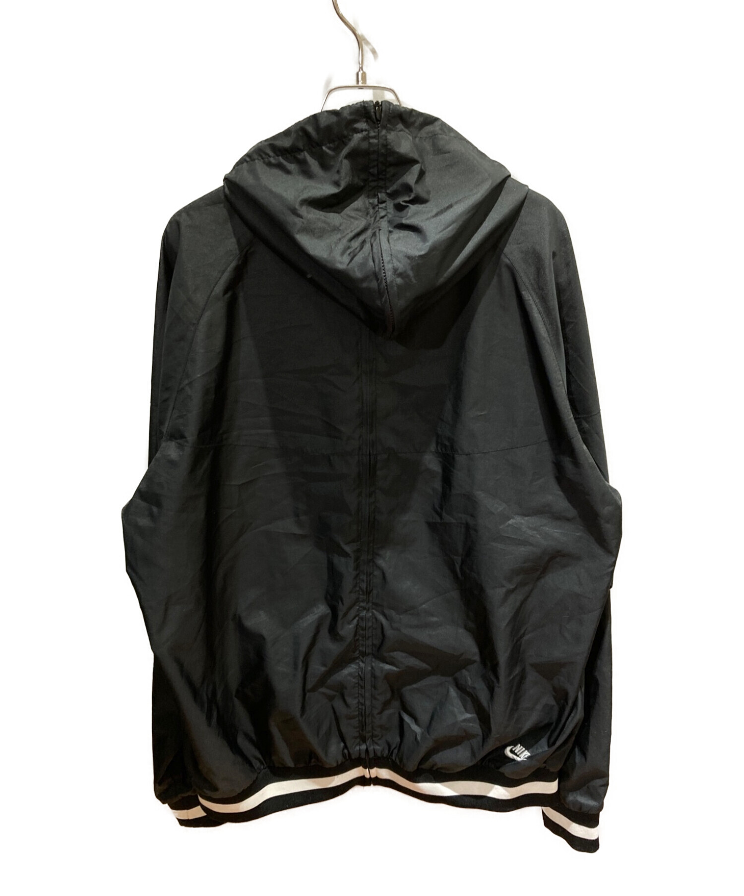 NIKE (ナイキ) ナイロンジャケット ブラック サイズ:L