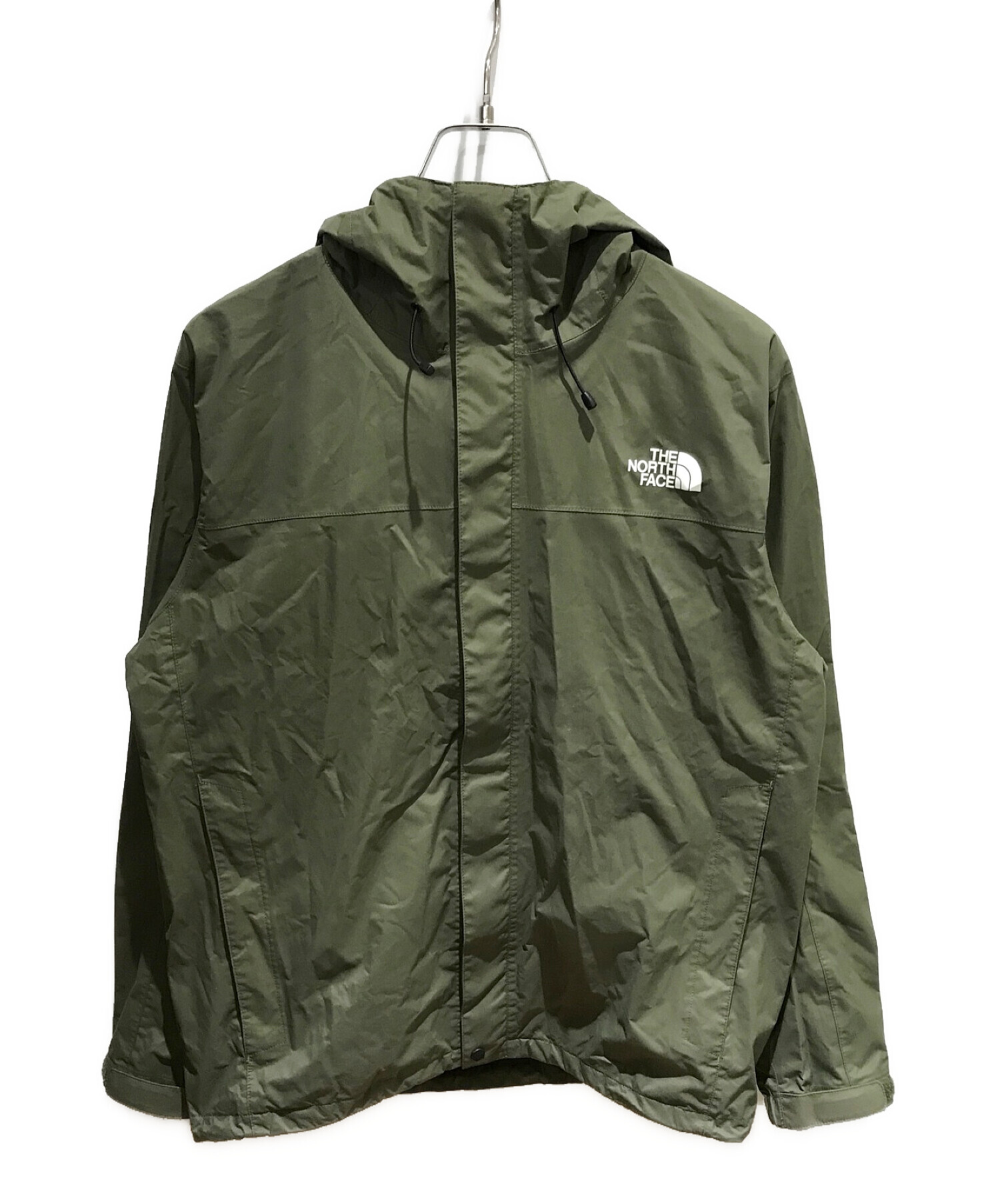 THE NORTH FACE (ザ ノース フェイス) HYVENT RAINTEX JACKET カーキ サイズ:M