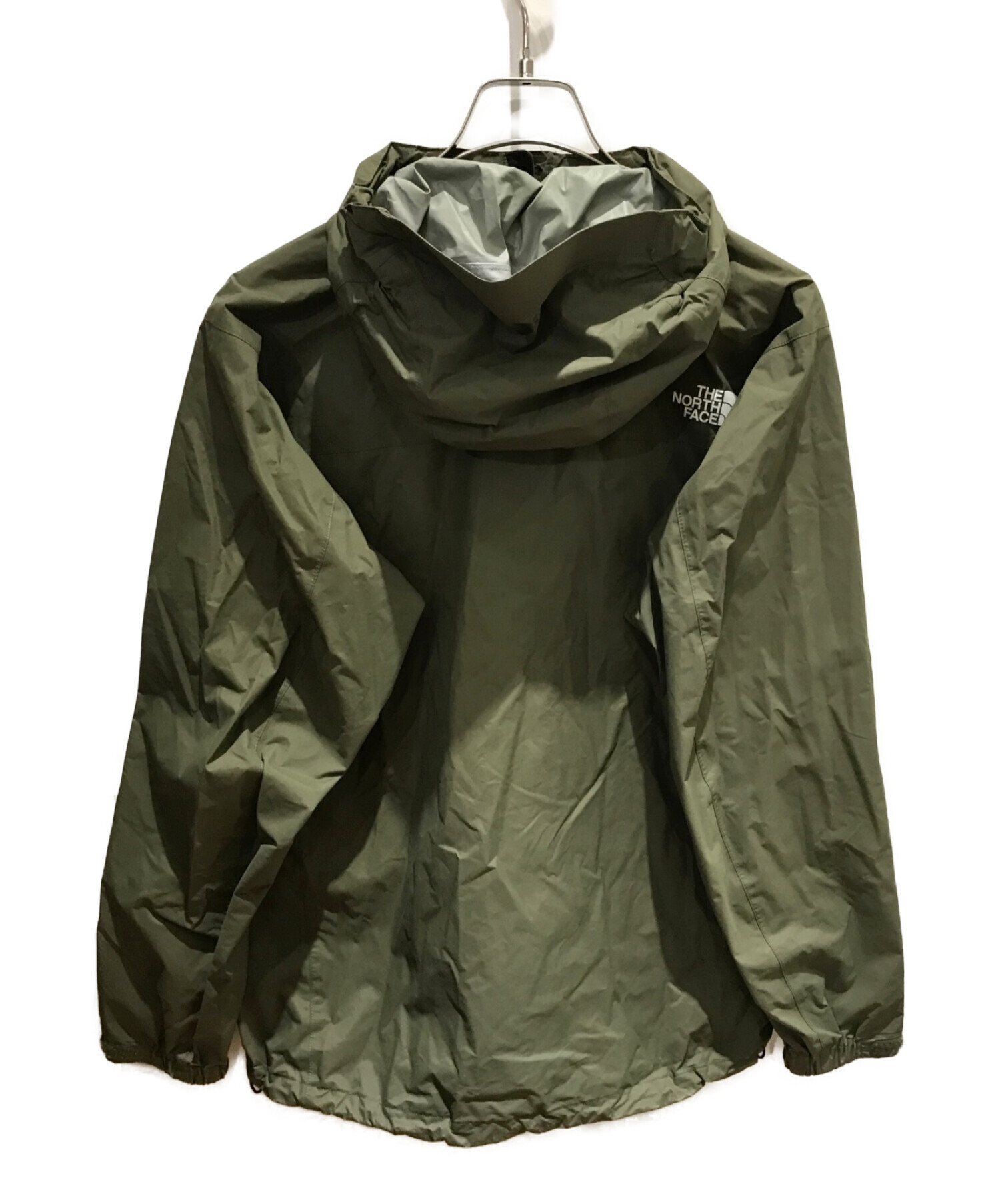 THE NORTH FACE (ザ ノース フェイス) HYVENT RAINTEX JACKET カーキ サイズ:M