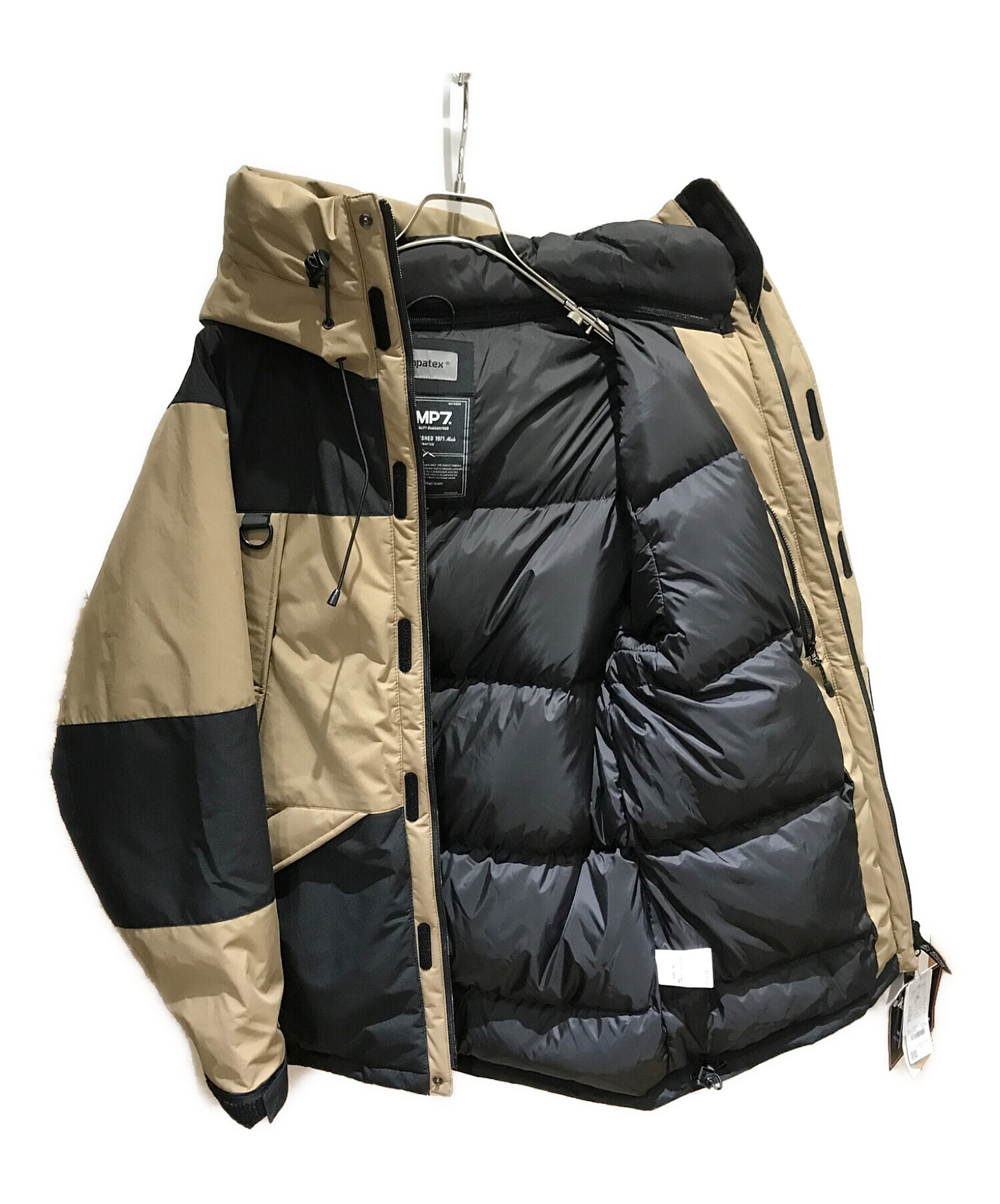 中古・古着通販】CAMP 7 (キャンプ７) SYMPATEXコンビダウン ブラウン