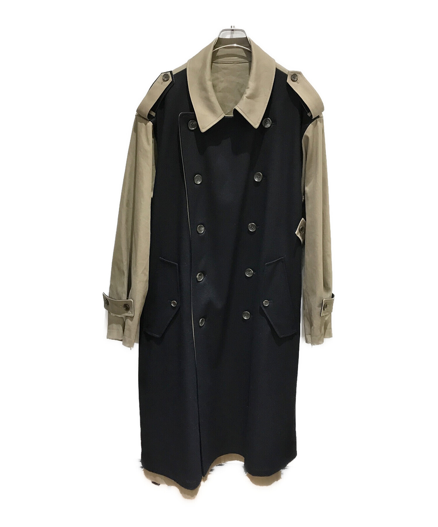 stein double lapelled trench coat - www.stedile.com.br