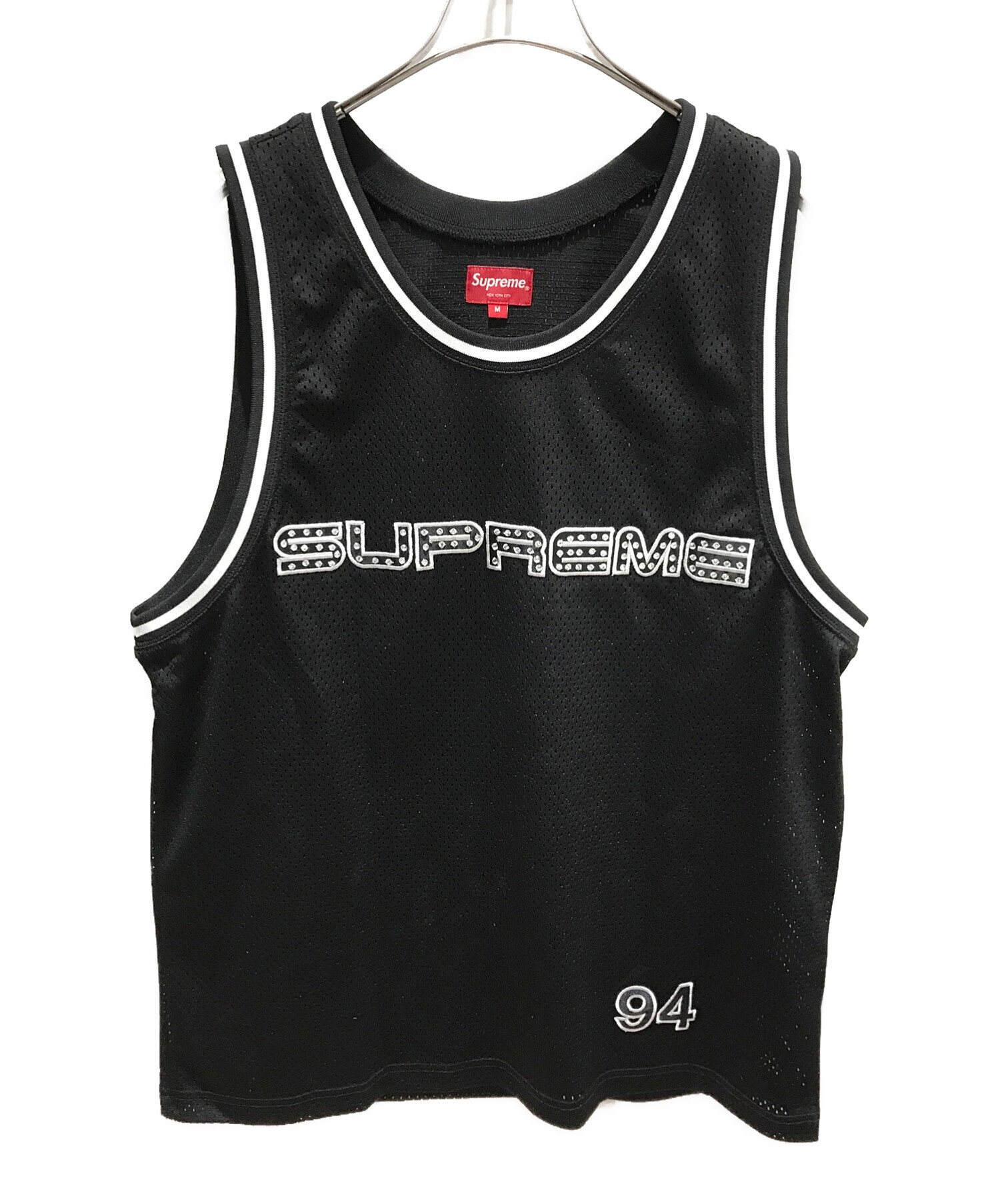 SUPREME (シュプリーム) NIKE (ナイキ) Basketball Jersey ブラック サイズ:M