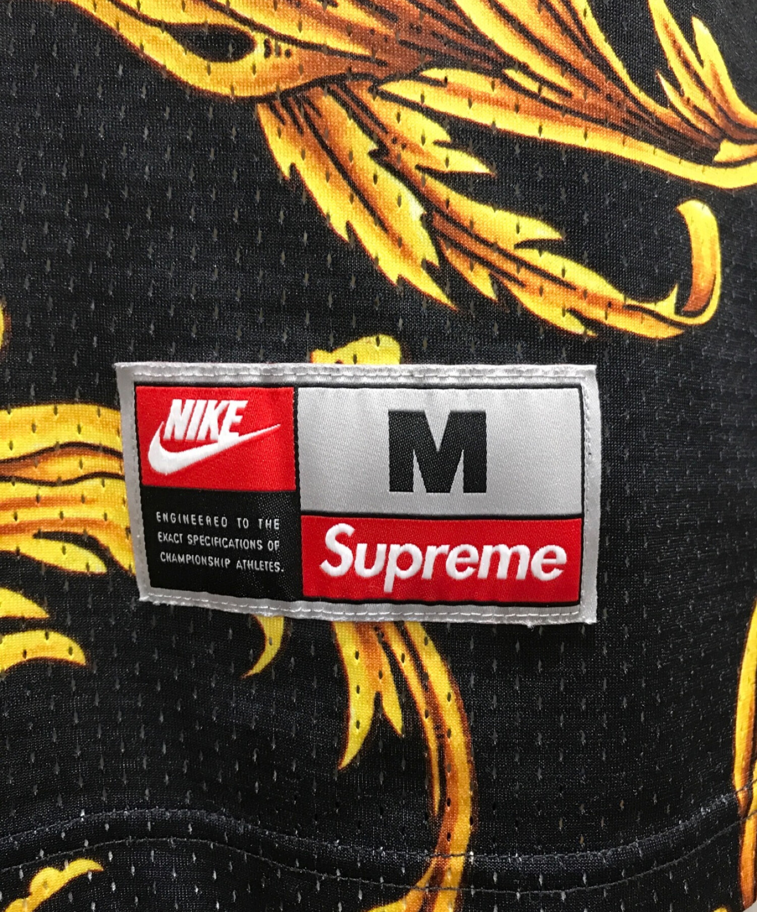 SUPREME (シュプリーム) NIKE (ナイキ) Basketball Jersey ブラック サイズ:M