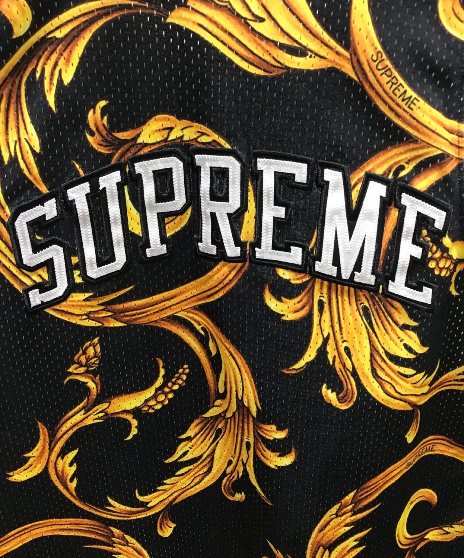 SUPREME (シュプリーム) NIKE (ナイキ) Basketball Jersey ブラック サイズ:M