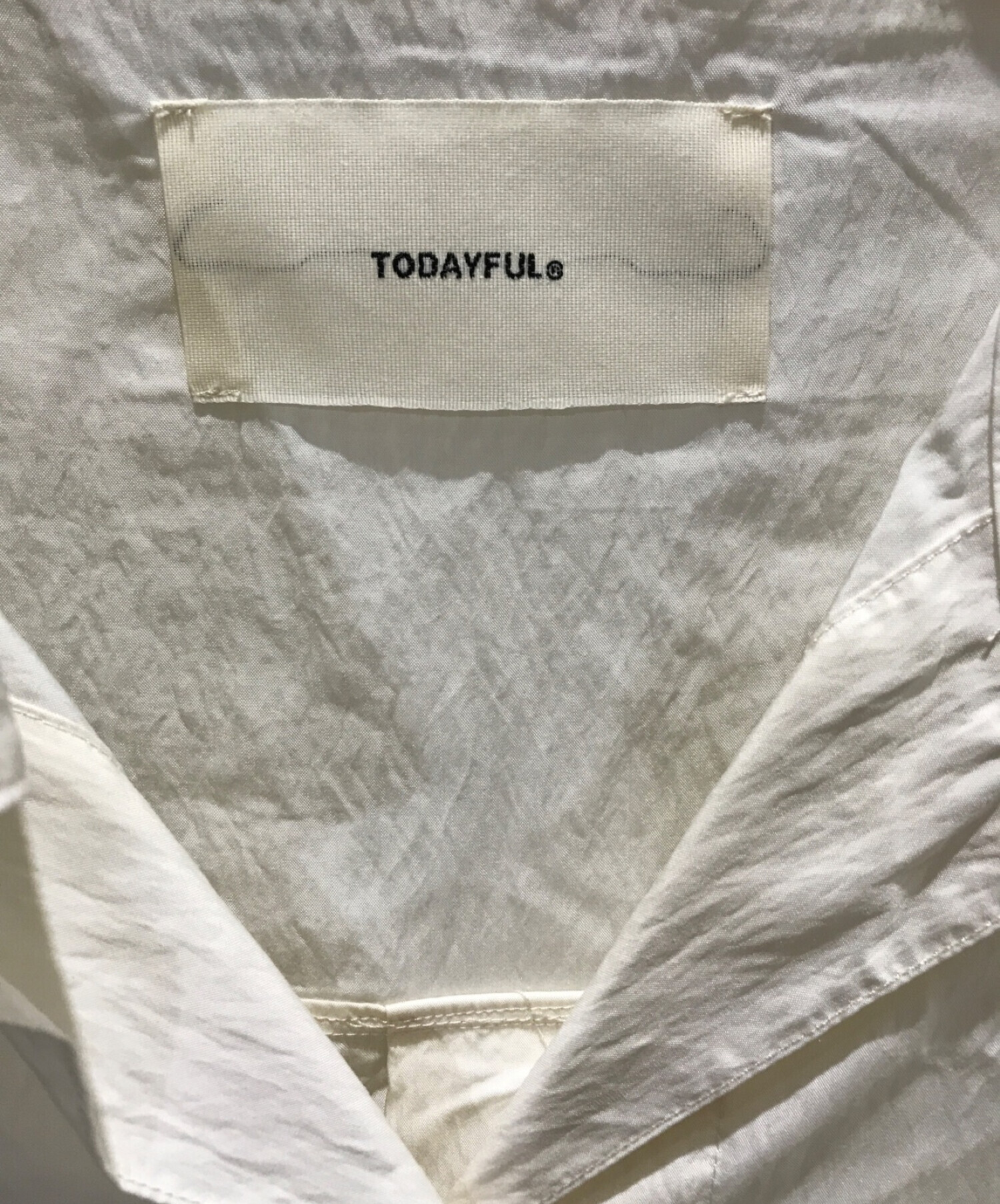 中古・古着通販】TODAYFUL (トゥデイフル) Halfsleeve Crape Shirts