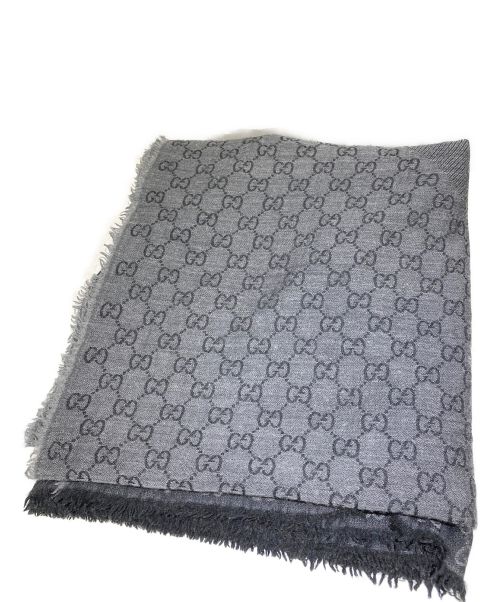 中古・古着通販】GUCCI (グッチ) シルク混ウールストール グレー｜ブランド・古着通販 トレファク公式【TREFAC FASHION】スマホサイト