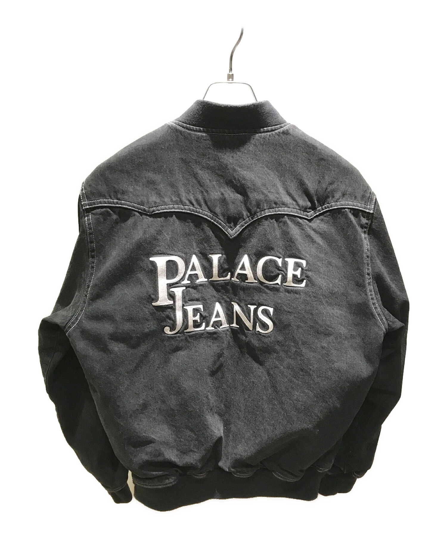 中古・古着通販】PALACE (パレス) デニムボンバージャケット ブラック ...