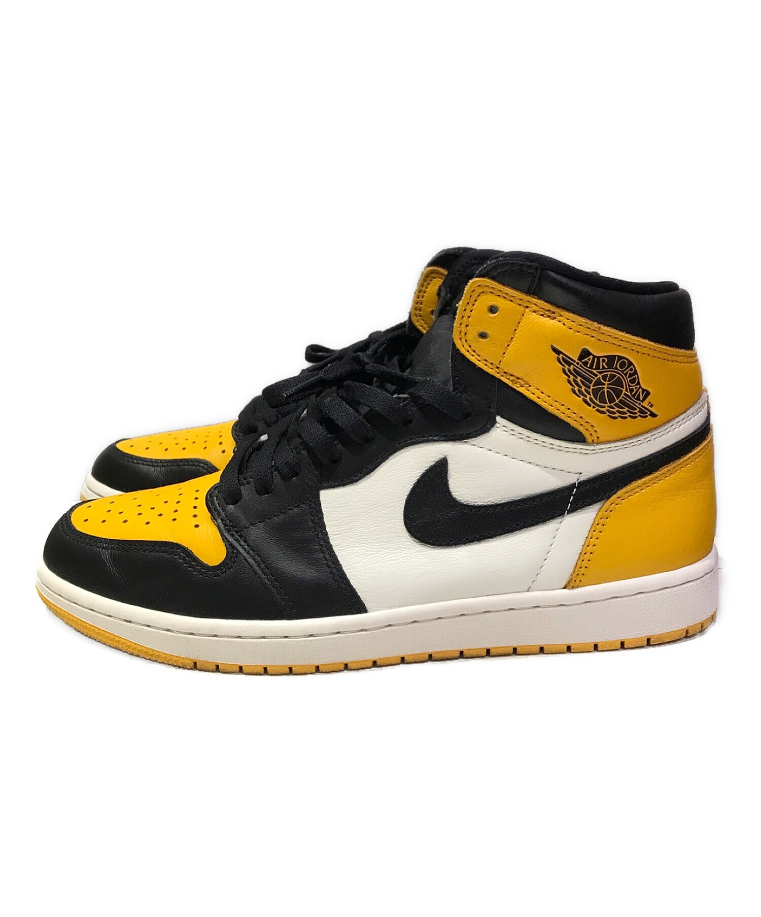 中古・古着通販】NIKE (ナイキ) Air Jordan 1 Retro High OG Taxi ブラック×イエロー サイズ:28｜ブランド・古着通販  トレファク公式【TREFAC FASHION】スマホサイト