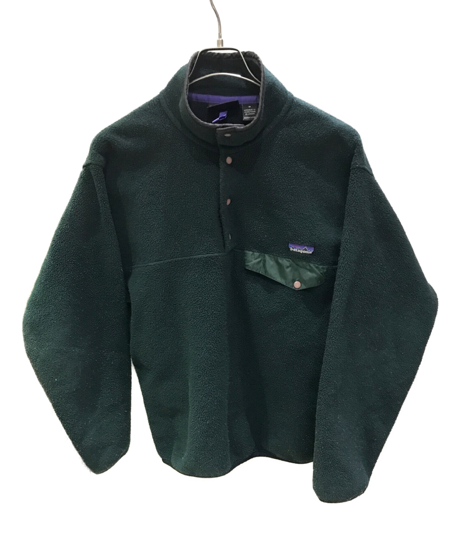 Patagonia (パタゴニア) シンチラスナップT グリーン サイズ:M