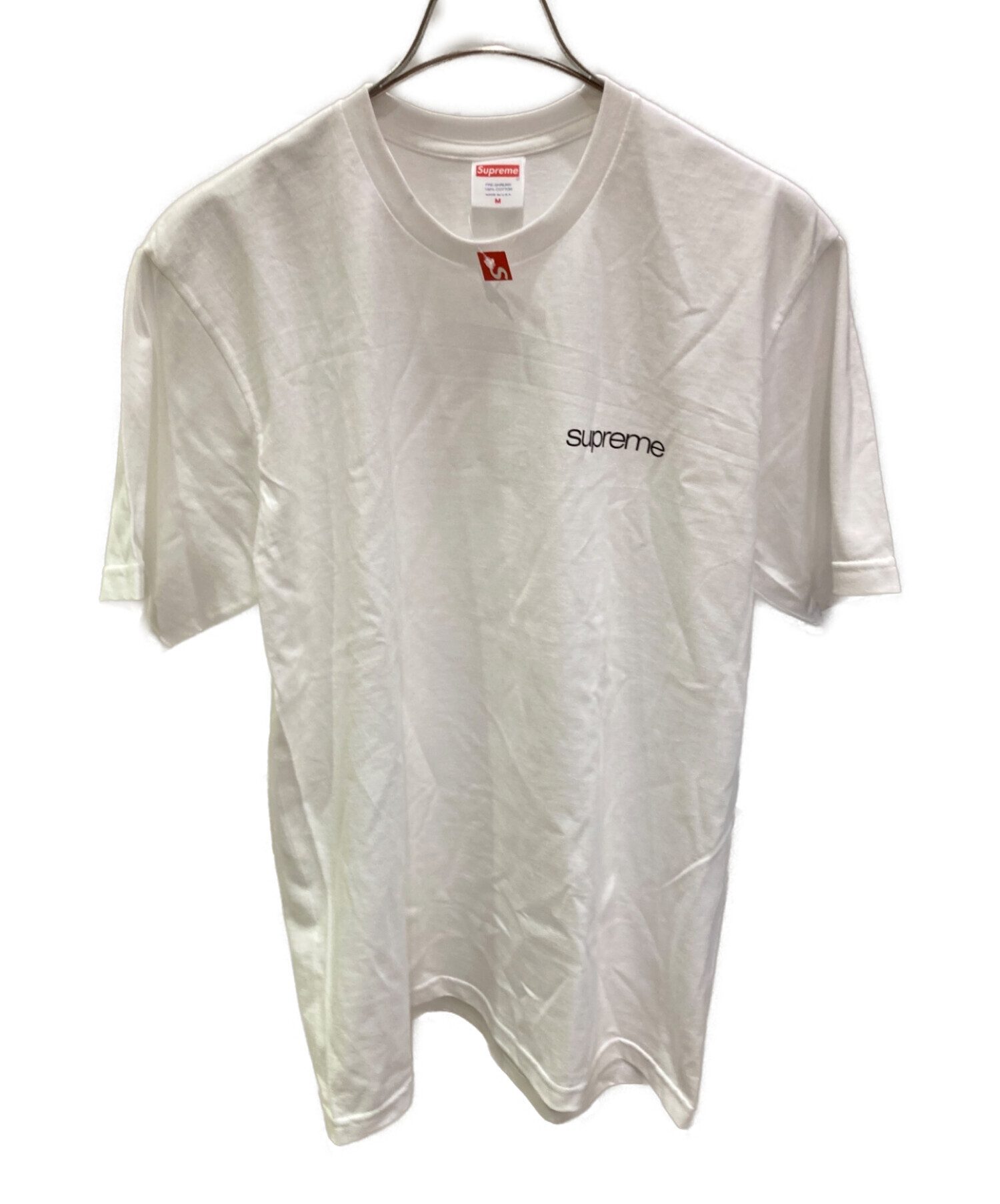 whiteSIZESUPREME (シュプリーム) ロゴTシャツ ホワイト サイズ:M