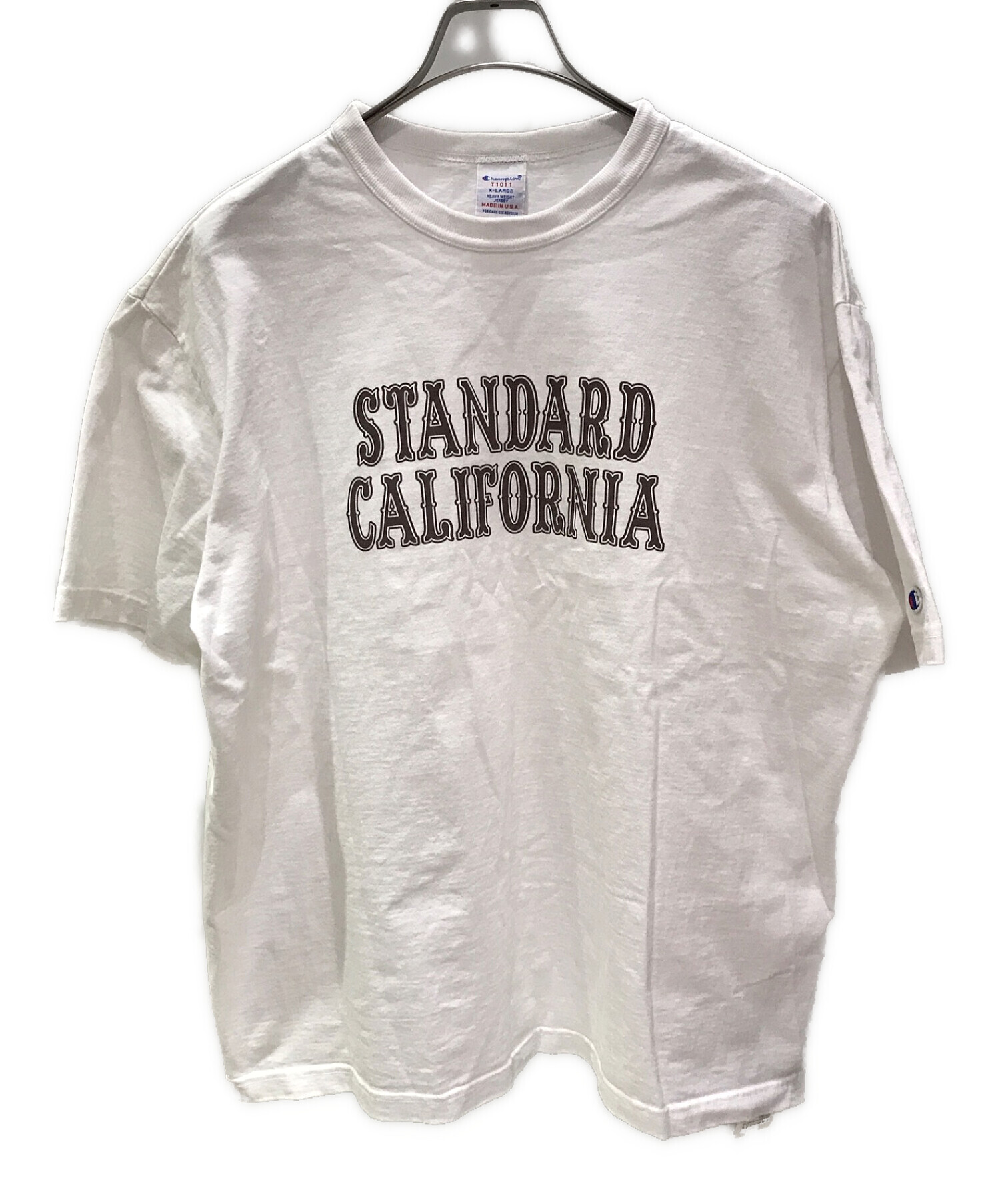 中古・古着通販】Champion (チャンピオン) STANDARD CALIFORNIA (スタンダートカルフォニア) 半袖Tシャツ ホワイト  サイズ:XL｜ブランド・古着通販 トレファク公式【TREFAC FASHION】スマホサイト