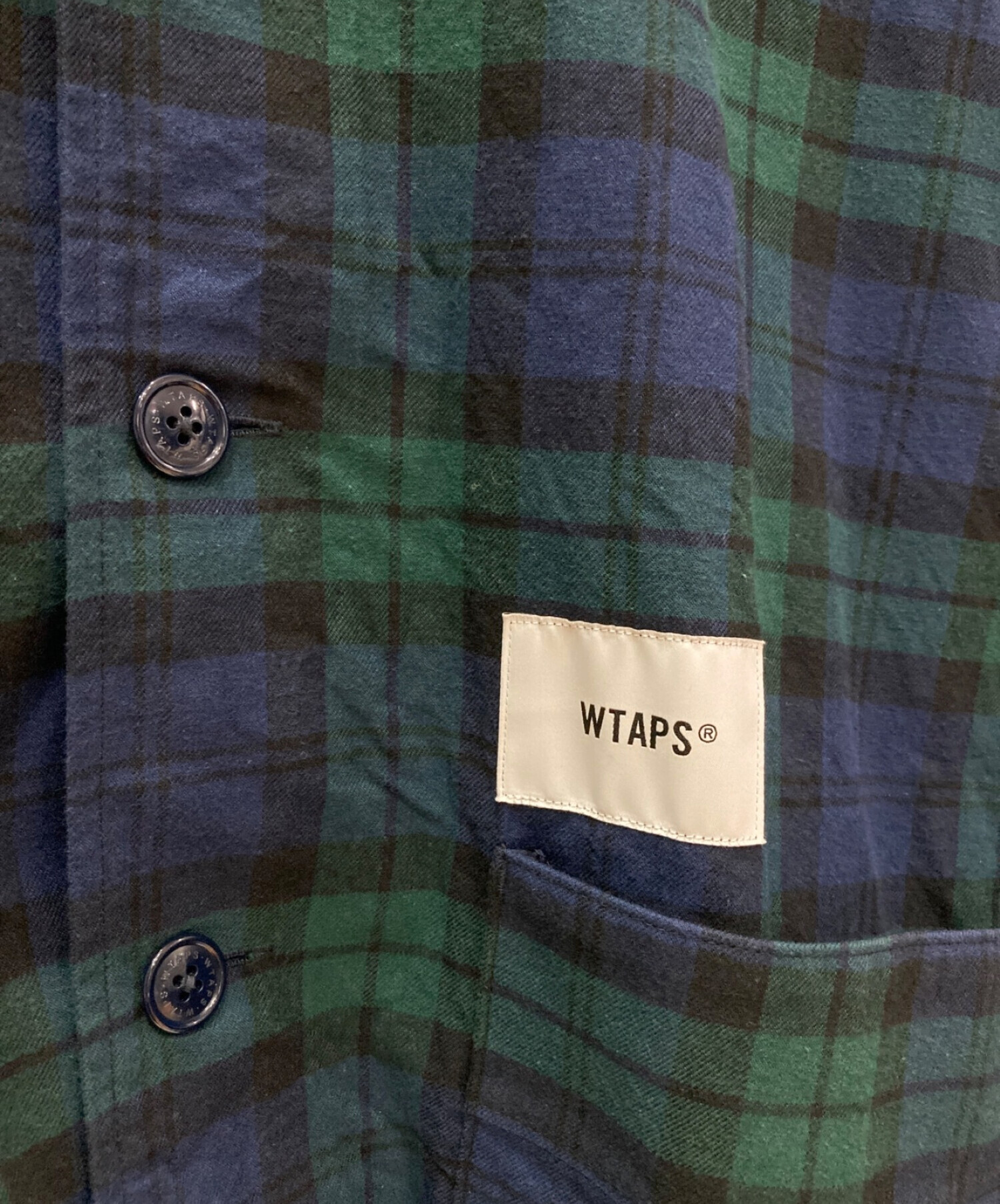 中古・古着通販】WTAPS (ダブルタップス) BOUT JACKET FLANNEL ...