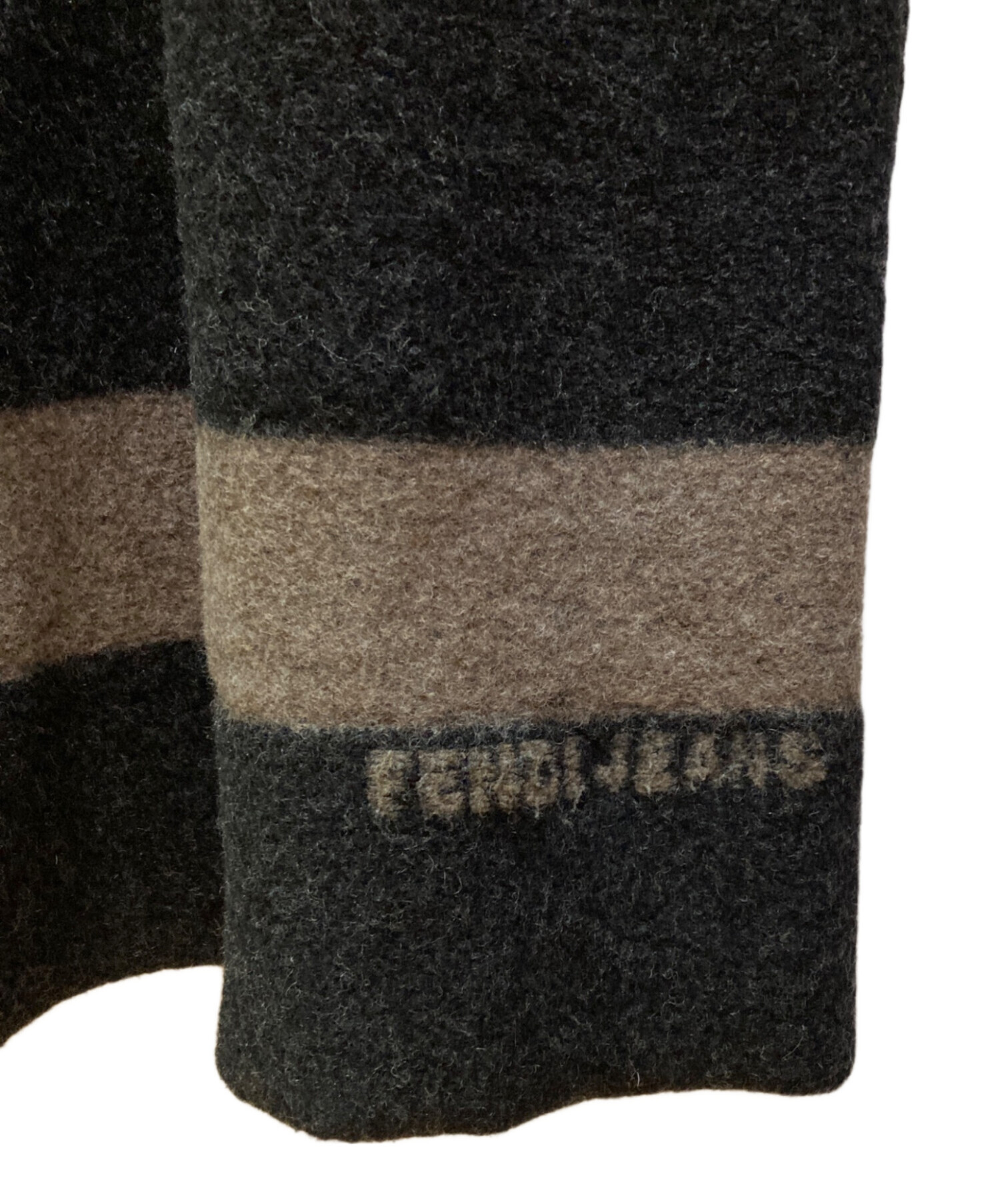 中古・古着通販】FENDI JEANS (フェンディ ジーンズ) ジップアップデザインウールロングコート グレー サイズ:38｜ブランド・古着通販  トレファク公式【TREFAC FASHION】スマホサイト