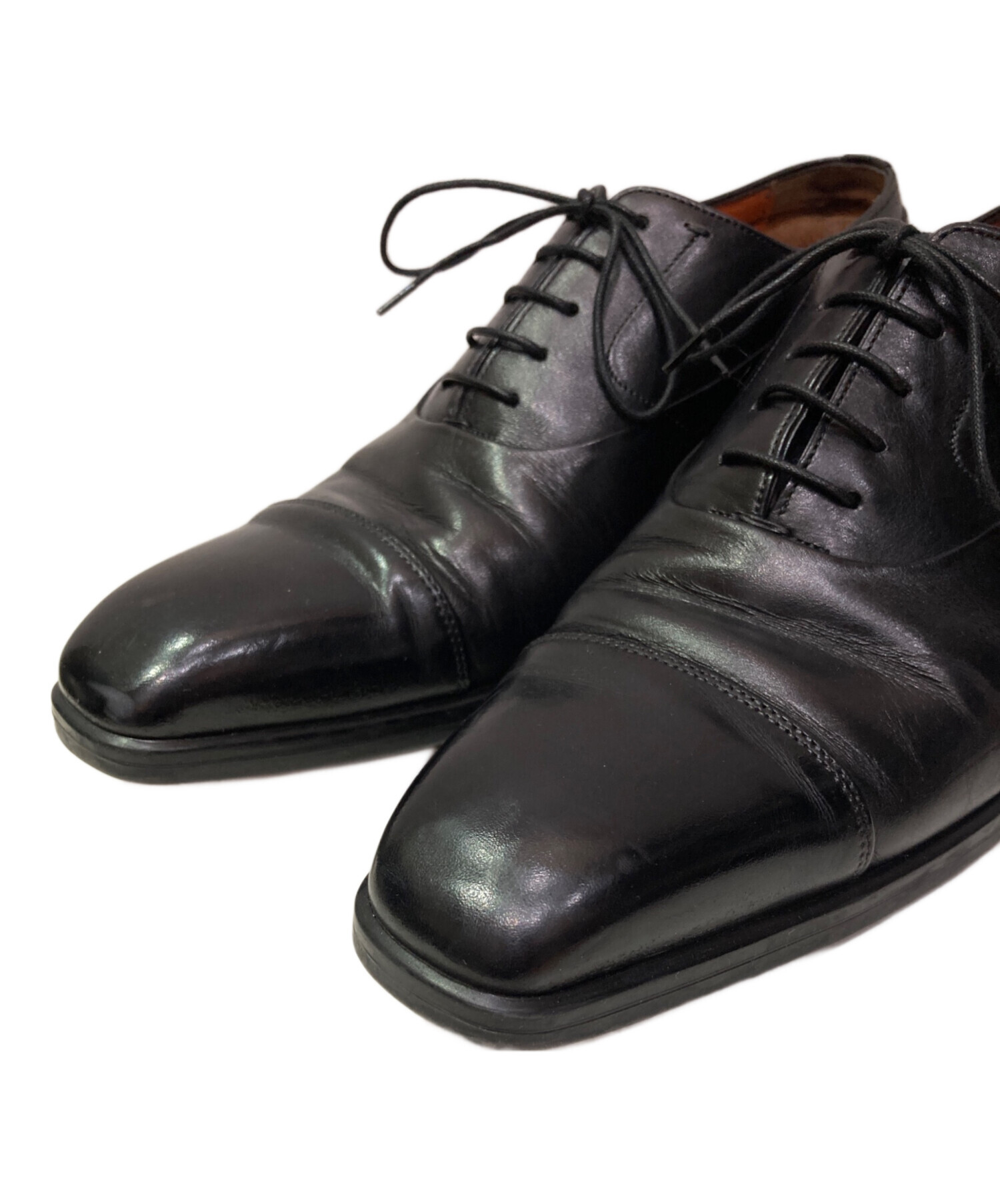 中古・古着通販】Santoni (サントーニ) ストレートチップシューズ ブラック サイズ:7｜ブランド・古着通販 トレファク公式【TREFAC  FASHION】スマホサイト