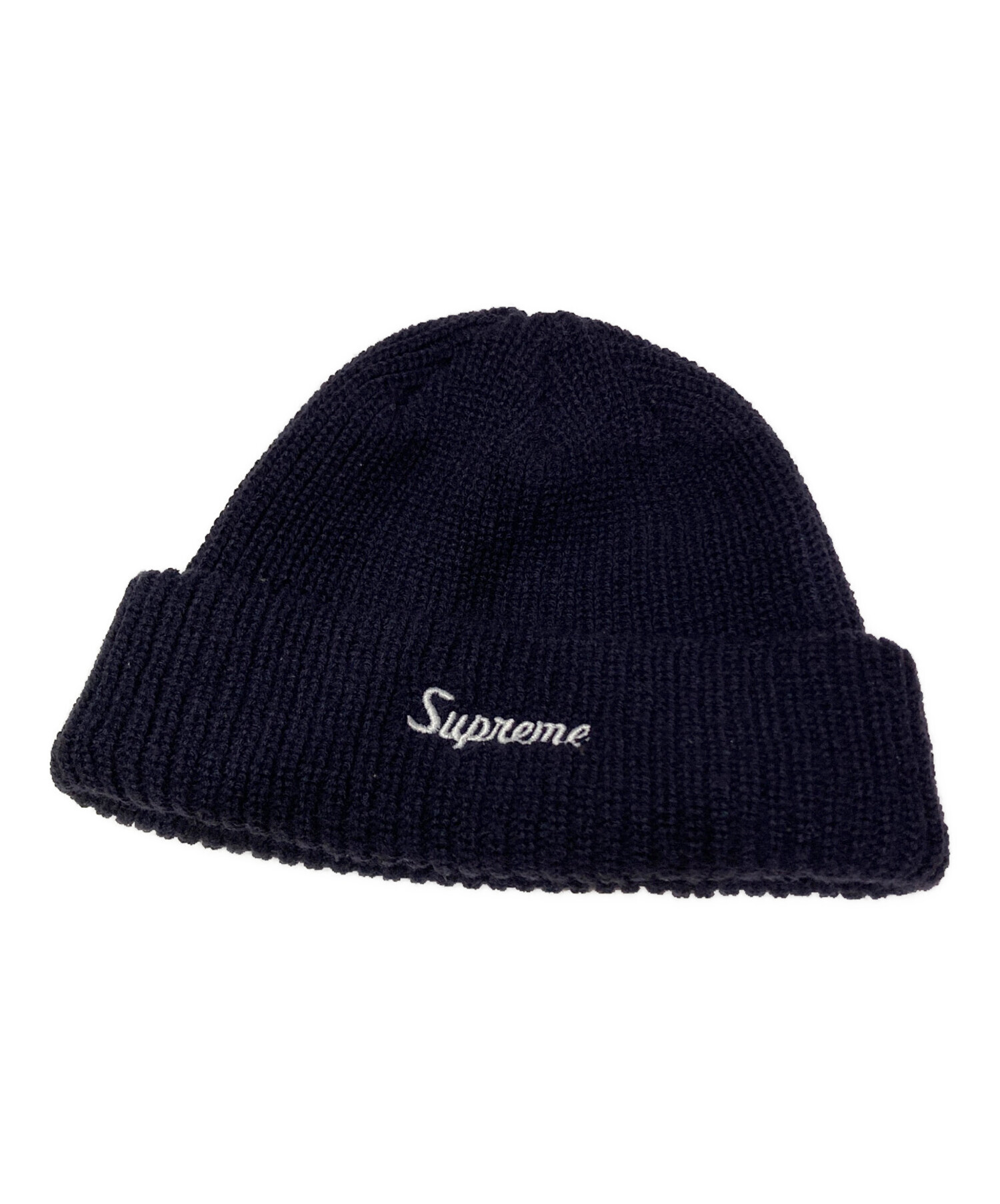 中古・古着通販】SUPREME (シュプリーム) ニット帽 ネイビー｜ブランド・古着通販 トレファク公式【TREFAC FASHION】スマホサイト