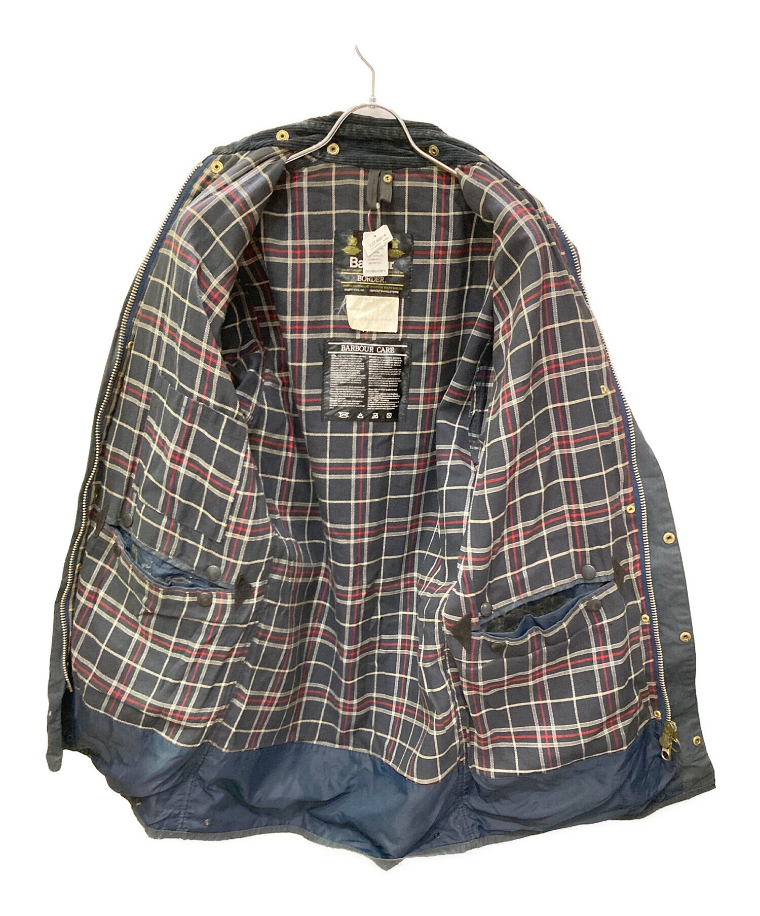 中古・古着通販】Barbour (バブアー) ヴィンテージオイルコート ネイビー サイズ:91㎝｜ブランド・古着通販 トレファク公式【TREFAC  FASHION】スマホサイト