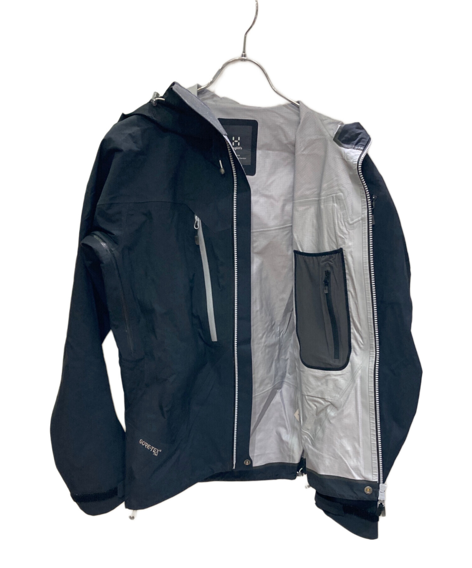 中古・古着通販】HAGLOFS (ホグロフス) spitz jacket ブラック サイズ:XS｜ブランド・古着通販 トレファク公式【TREFAC  FASHION】スマホサイト