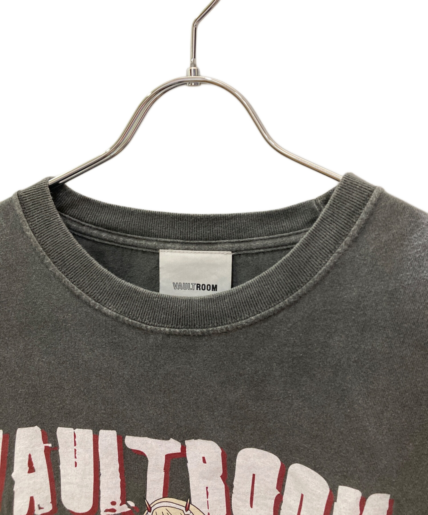 中古・古着通販】VAULTROOM (ボルトルーム) プリントTシャツ グレー サイズ:XL｜ブランド・古着通販 トレファク公式【TREFAC  FASHION】スマホサイト