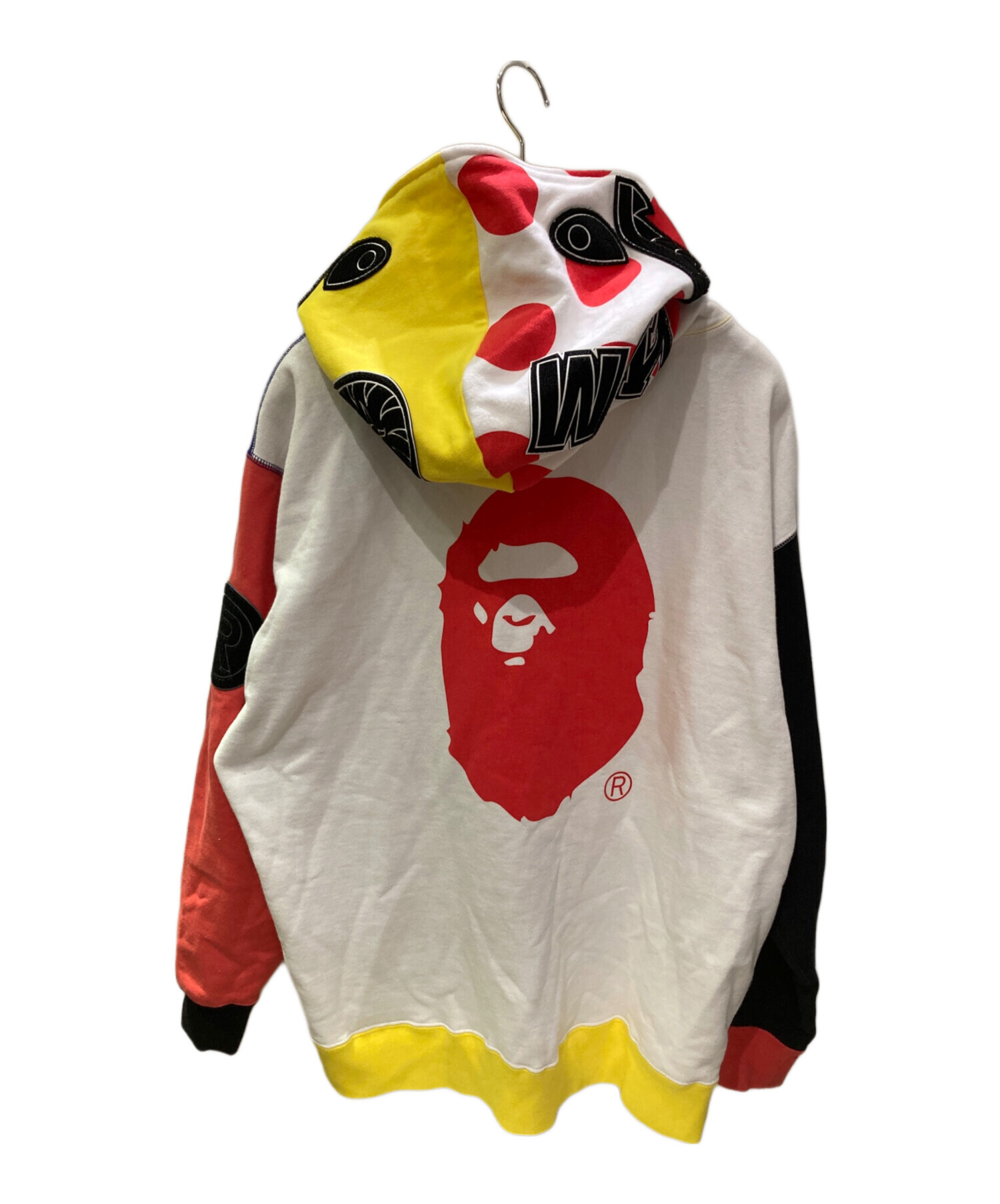 A BATHING APE (アベイシングエイプ) ジップパーカー マルチカラー サイズ:L