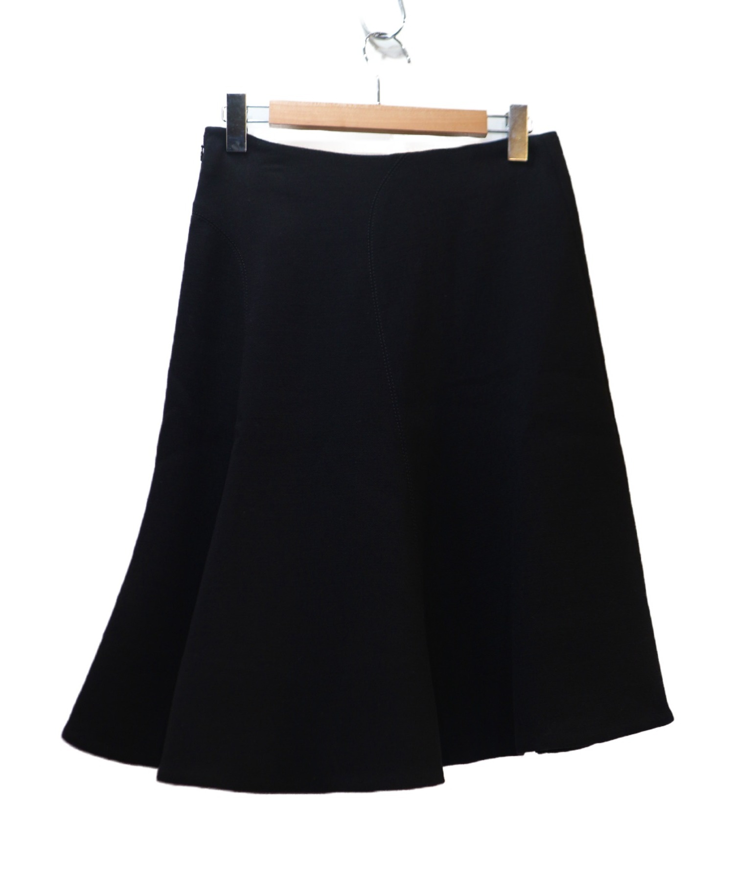 中古・古着通販】MARNI (マルニ) ウールデザインフレアスカート ブラック サイズ:40 GODET HEM MIDI SKIRT  GOMAS03A00TW420｜ブランド・古着通販 トレファク公式【TREFAC FASHION】スマホサイト