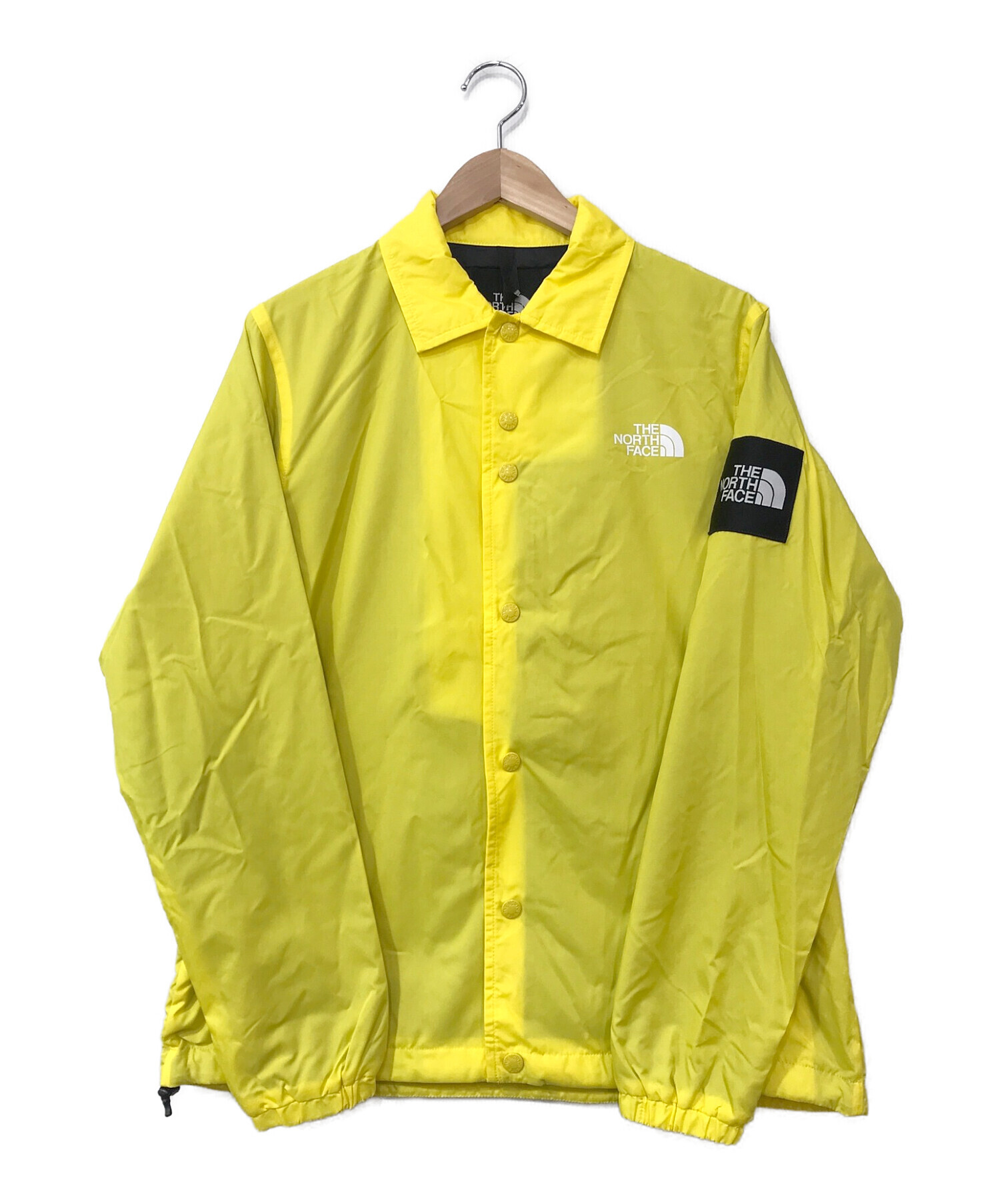 THE NORTH FACE (ザ ノース フェイス) コーチジャケット TL(TNFレモン) サイズ:S