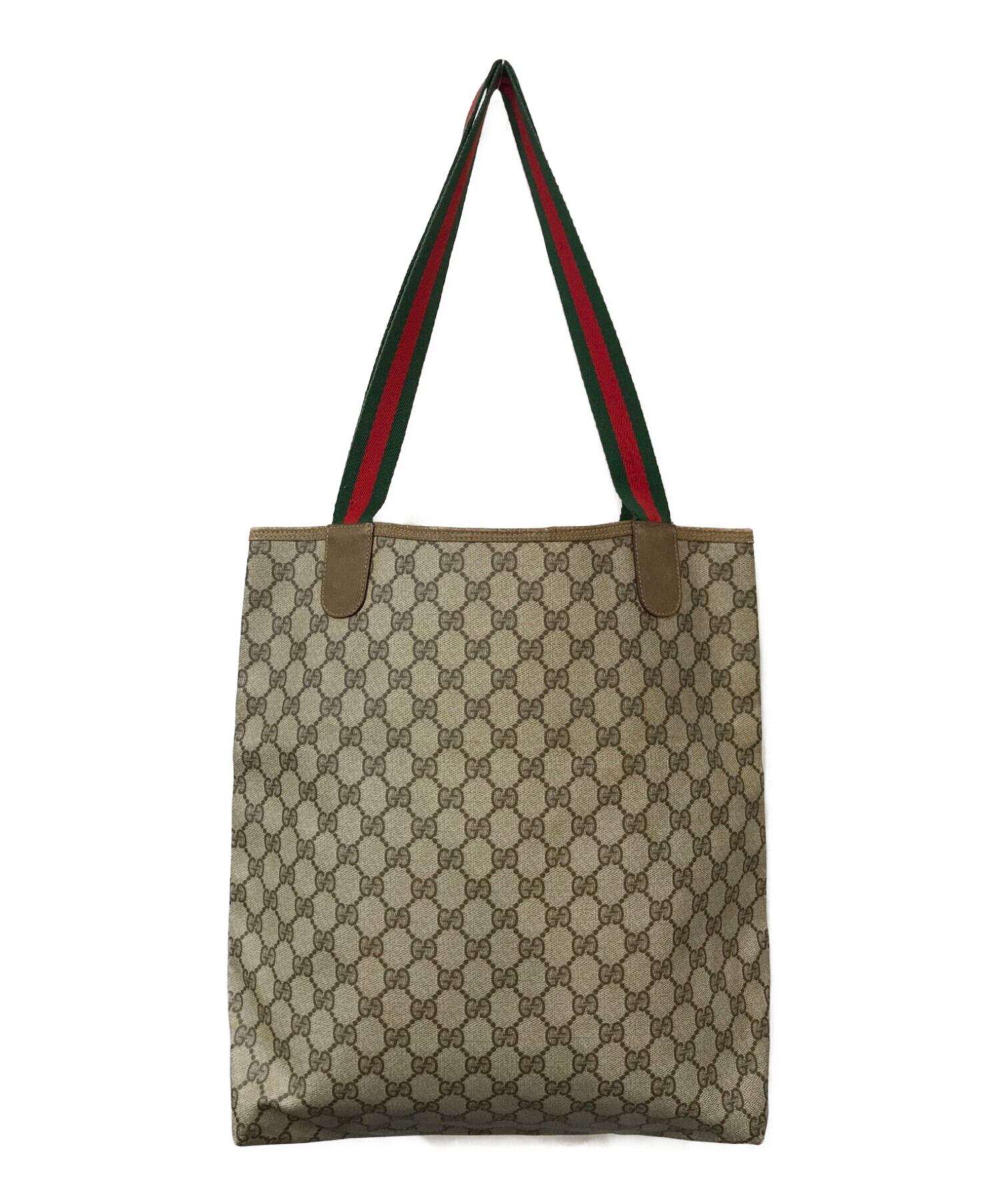 中古・古着通販】GUCCI (グッチ) シェリーライントートバッグ ベージュ